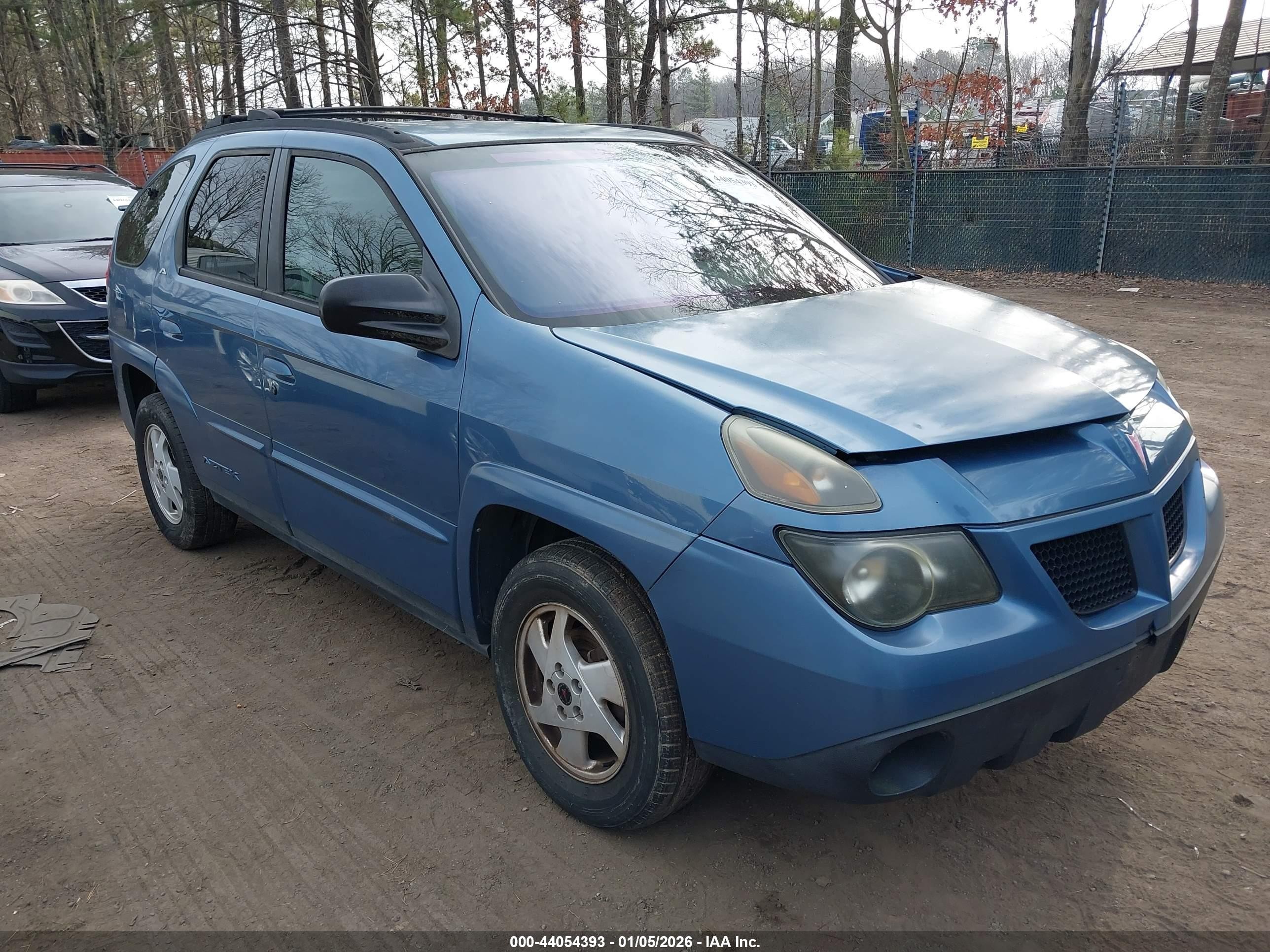 2002 Pontiac Aztek, VIN 3G7DA03E22S605556 — Rear end