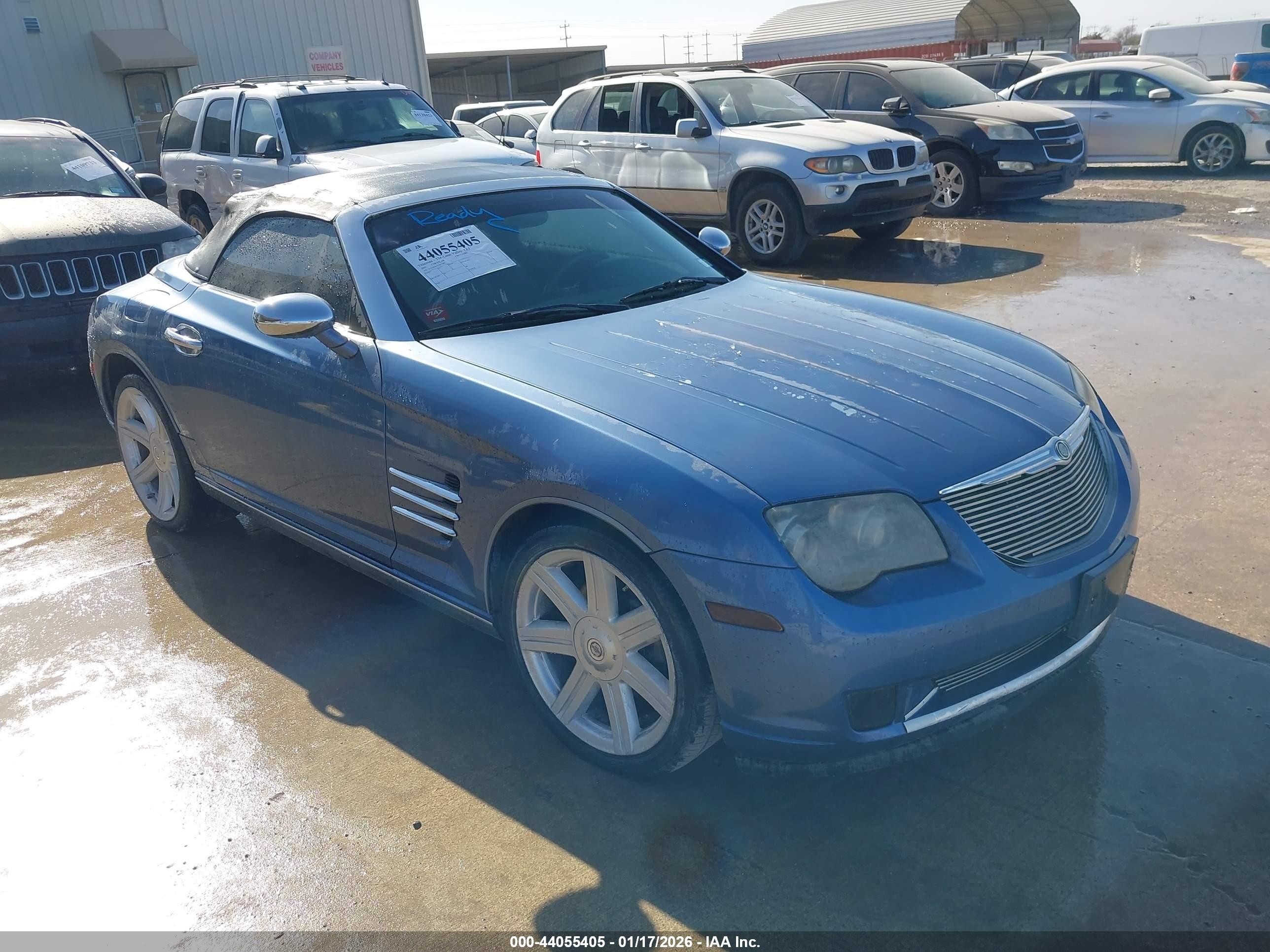 2007 Chrysler Crossfire Limited, VIN 1C3LN65L97X071045 — Front end