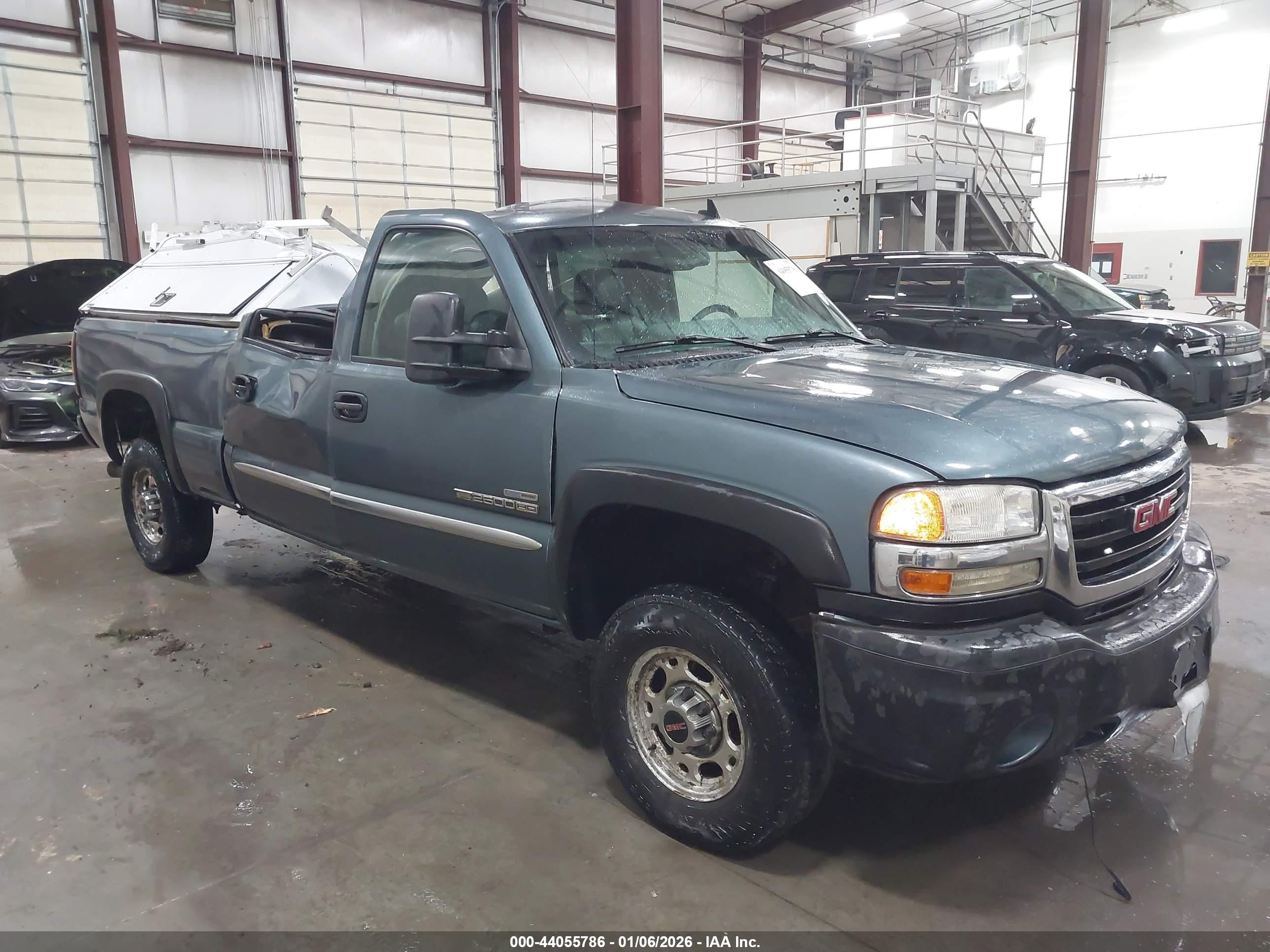 2007 GMC Sierra 2500HD SLT, VIN 1GTHK23D67F171866 — Roof