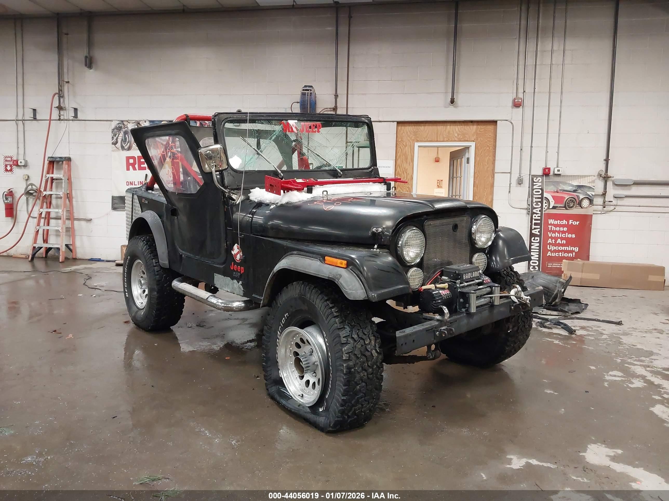 1986 Jeep CJ, VIN 1JCCF87E1GT126306 — Опрокидывание