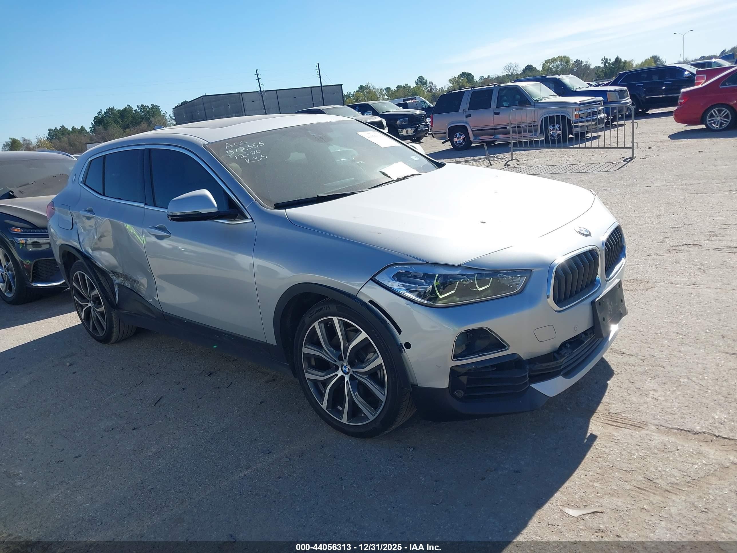 2021 BMW X2 sDrive28i, VIN WBXYH9C05M5S66282 — Side