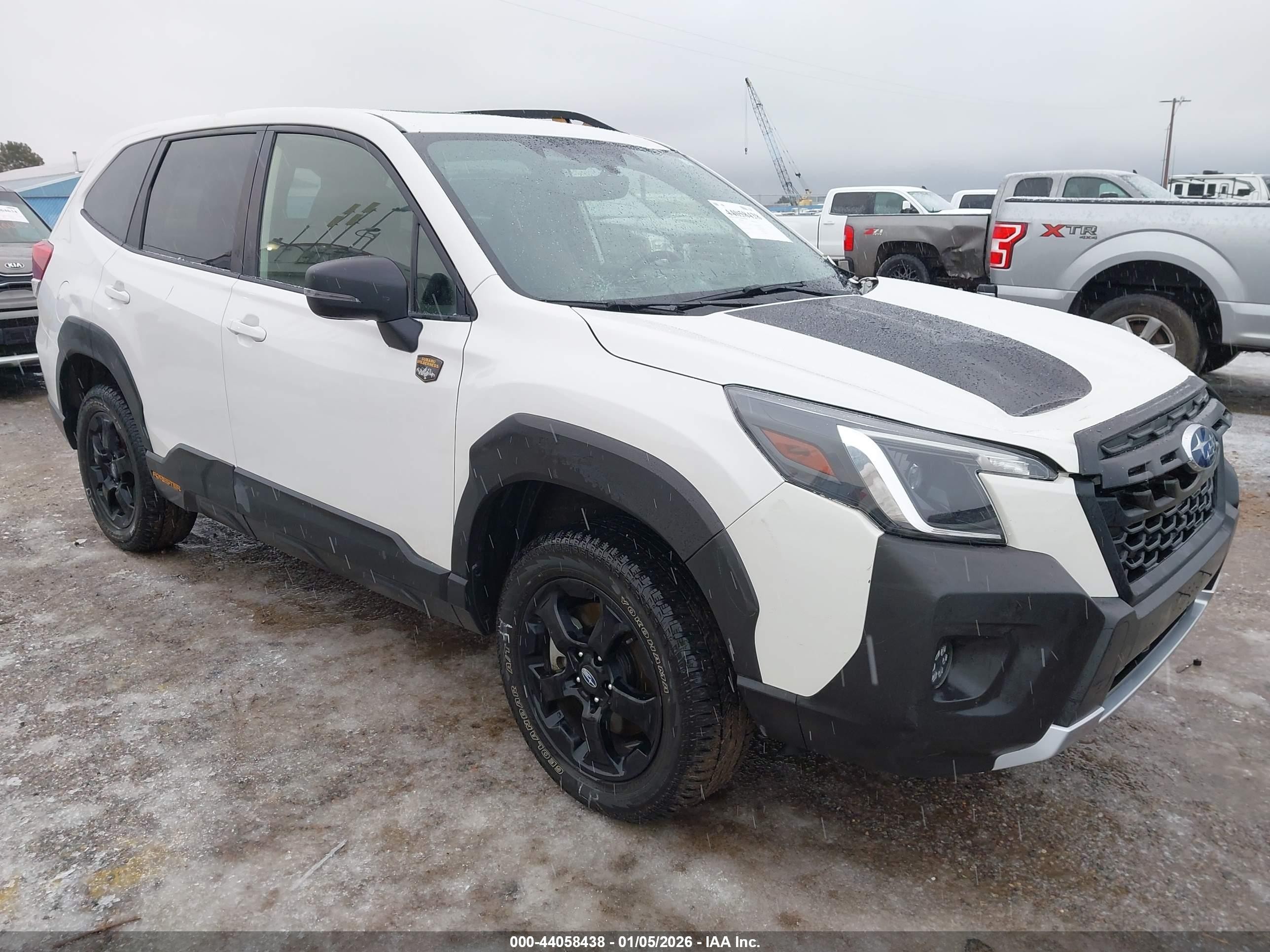 2023 Subaru Forester Wilderness, VIN JF2SKAMC2PH413080 — Storm