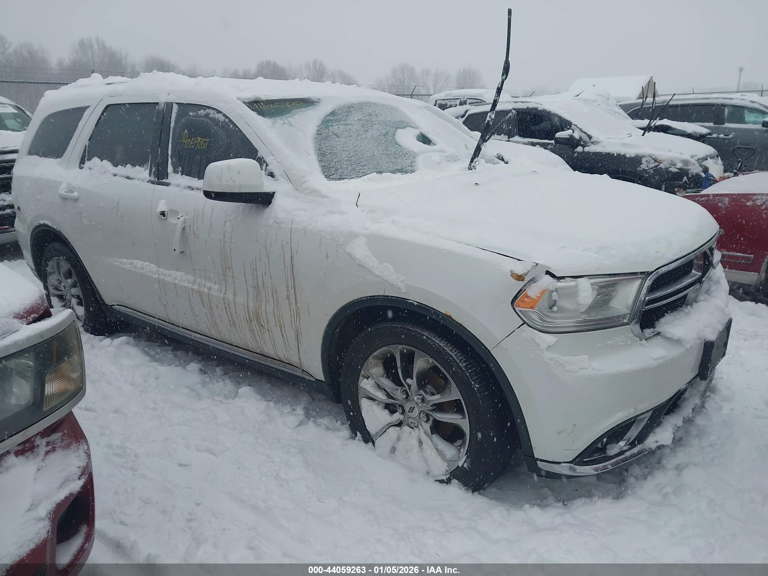 2015 Dodge Durango SXT, VIN 1C4RDJAG5FC784647 — Vandalism