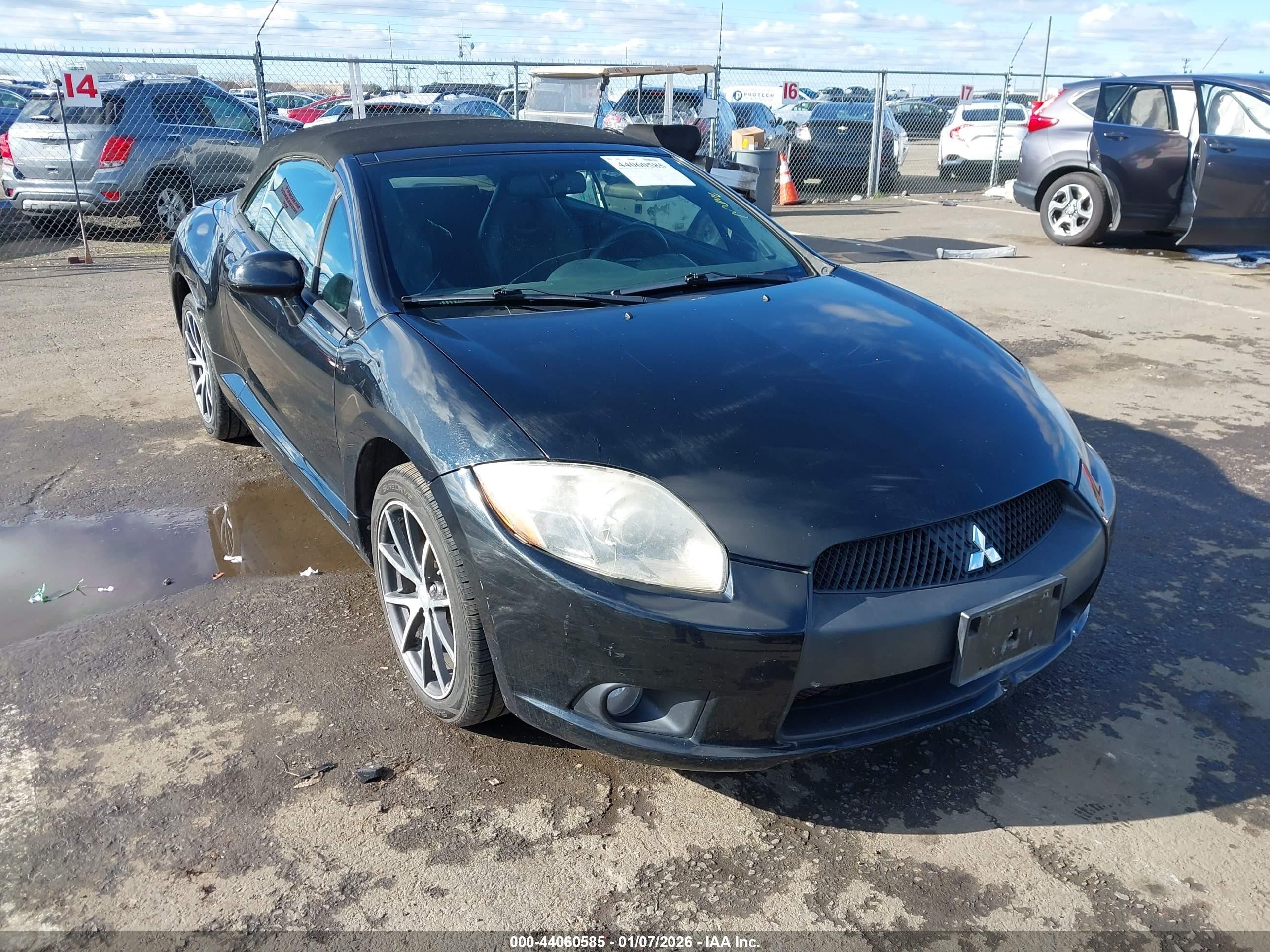 2010 Mitsubishi Eclipse GT, VIN 4A37L3ET8AE003577 — Rear end