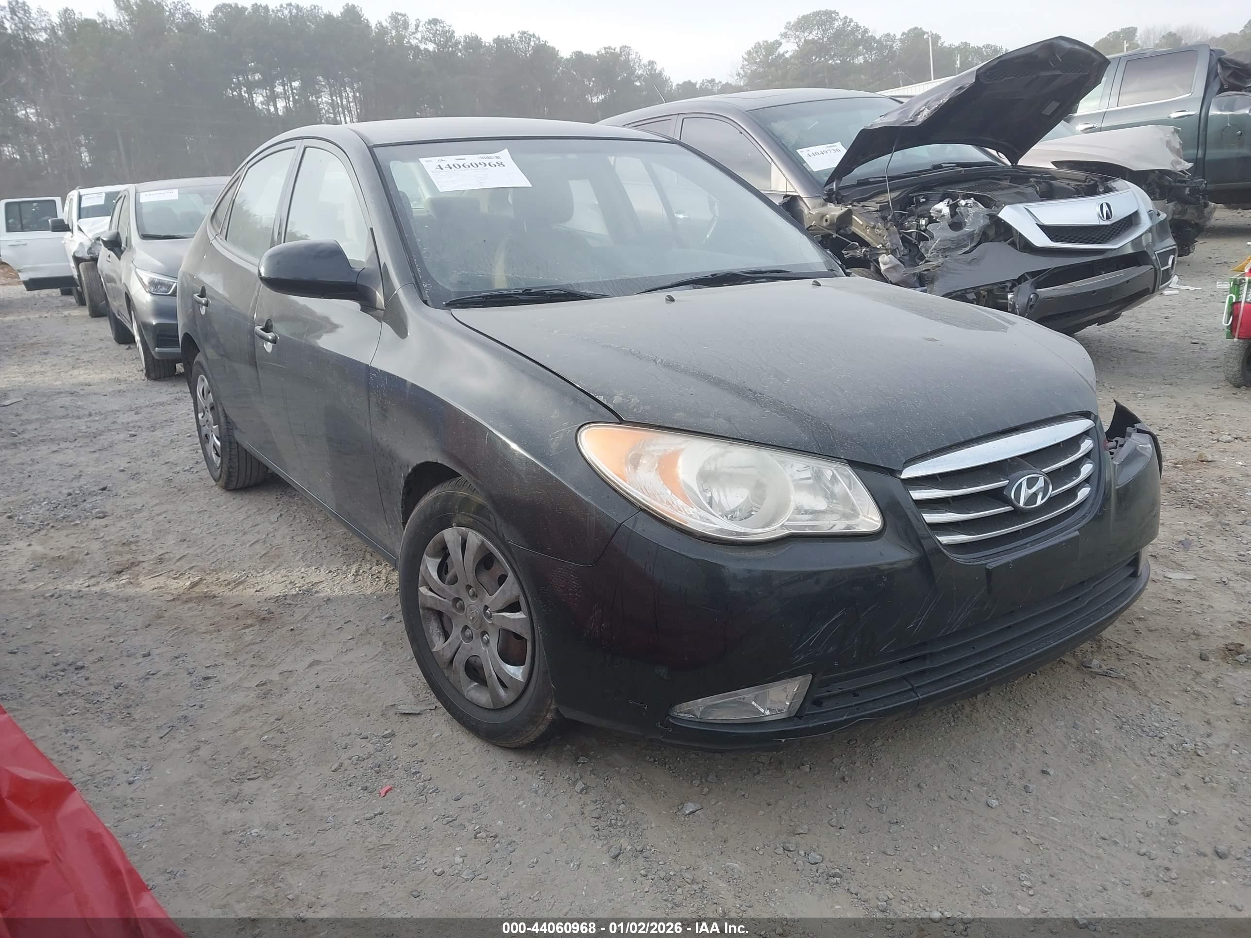 2010 Hyundai Elantra GLS, VIN KMHDU4AD8AU170322 — Front end