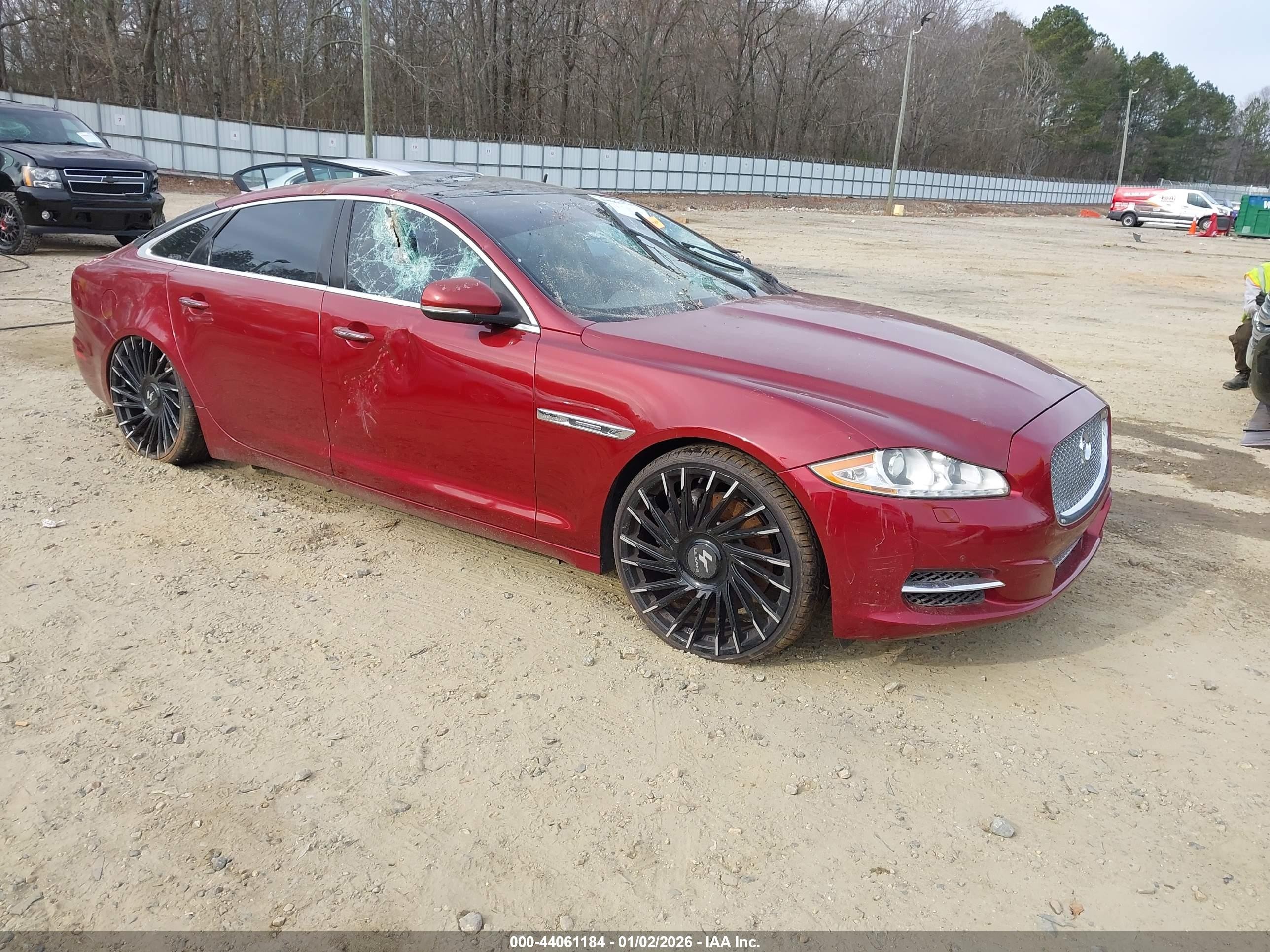 2011 Jaguar XJ Supercharged, VIN SAJWA2GE4BMV15276 — Storm