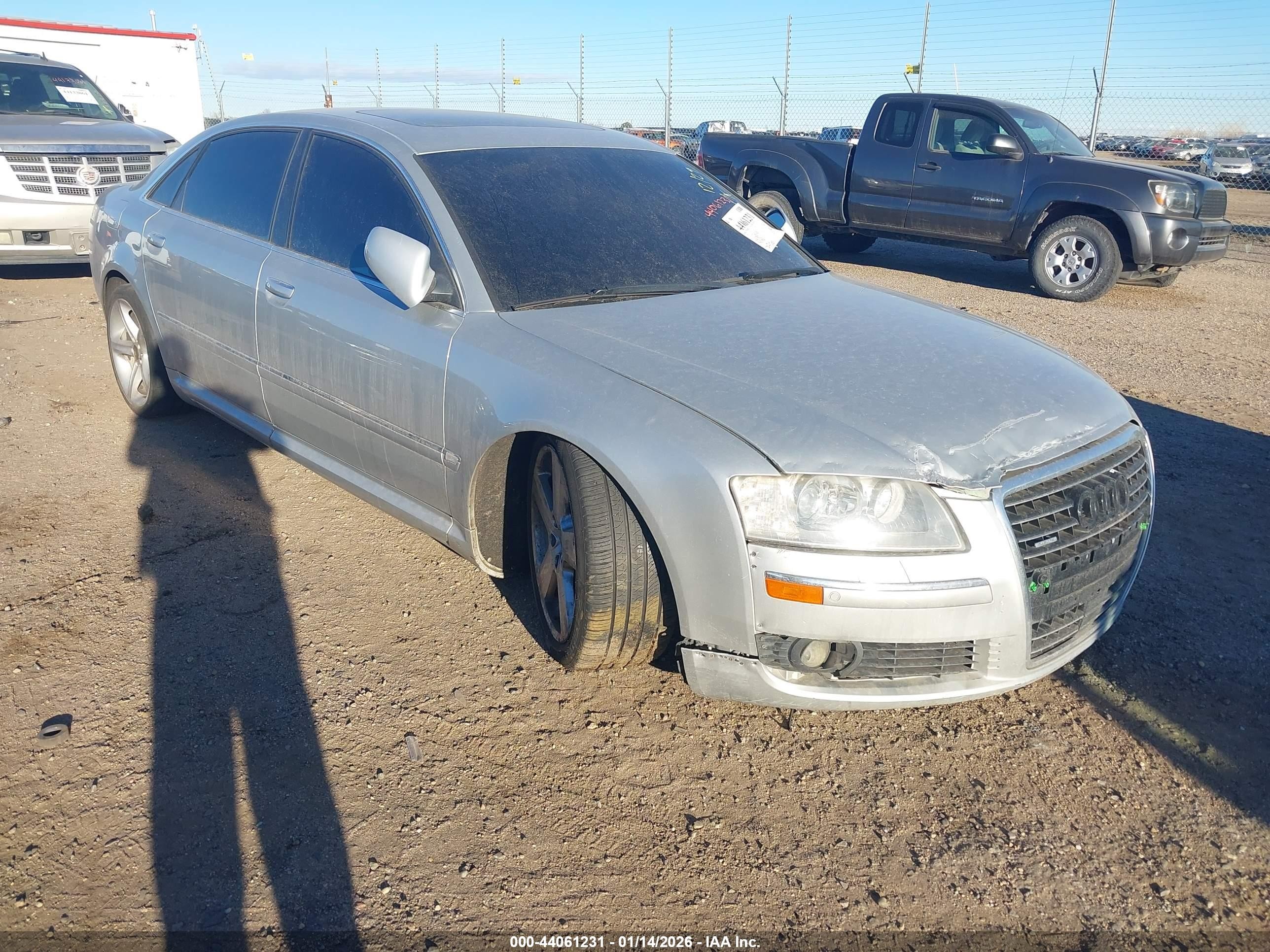 2007 Audi A8 4.2L, VIN WAUMV44E07N011445 — Side