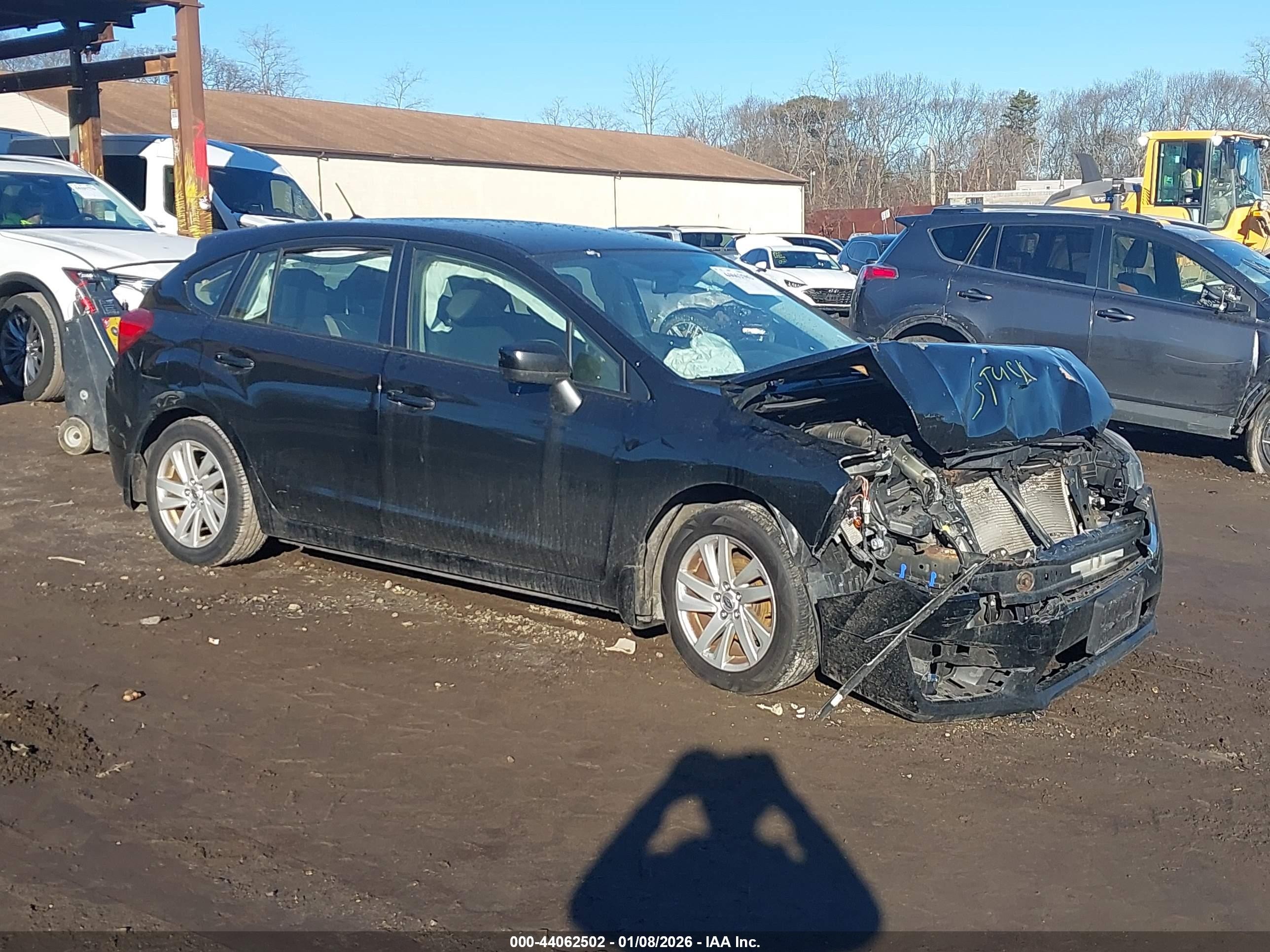 2015 Subaru Impreza Premium, VIN JF1GPAC69F8293297 — Front end