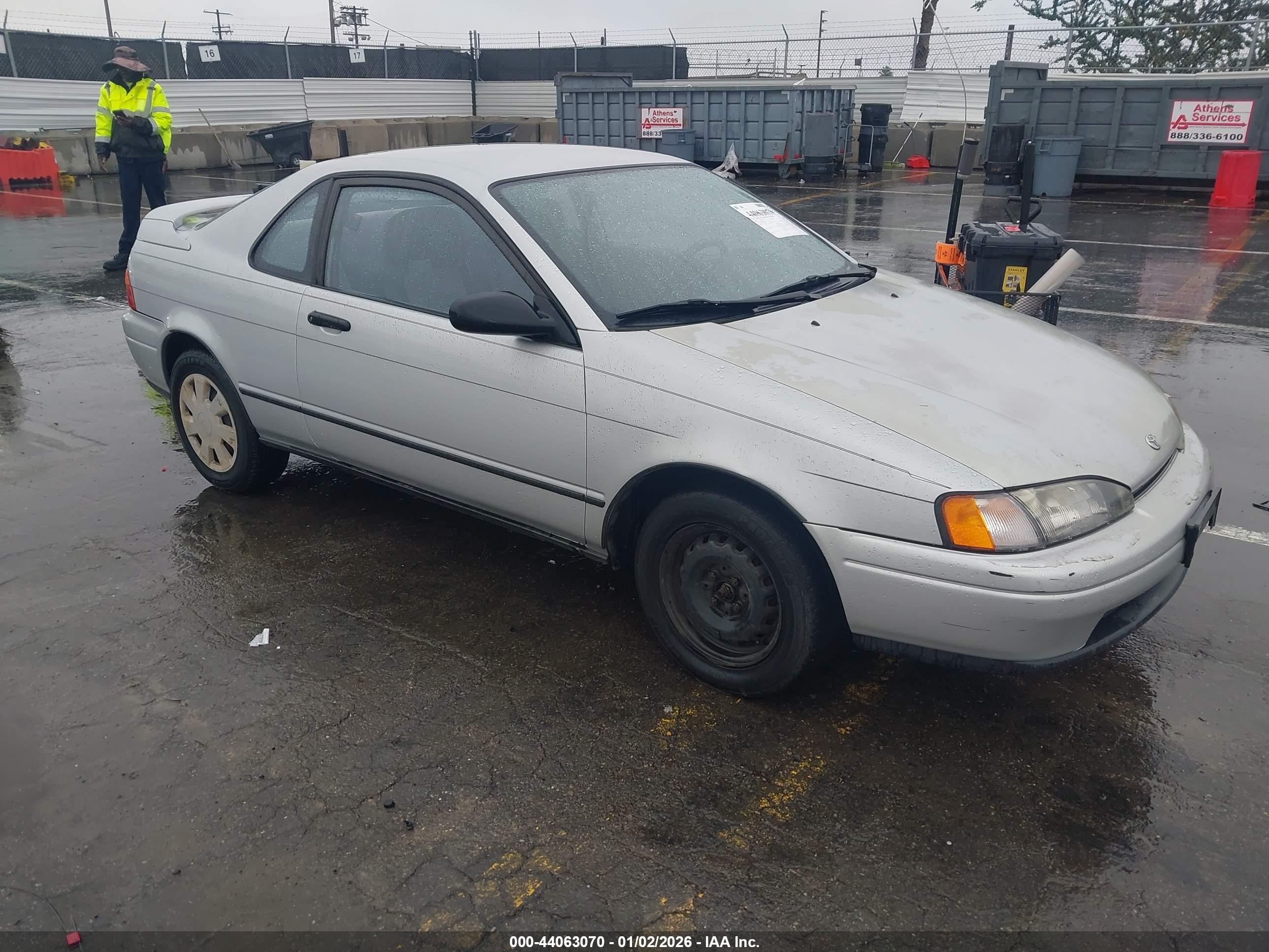 1992 Toyota Paseo, VIN JT2EL45F9N0073319 — Front end