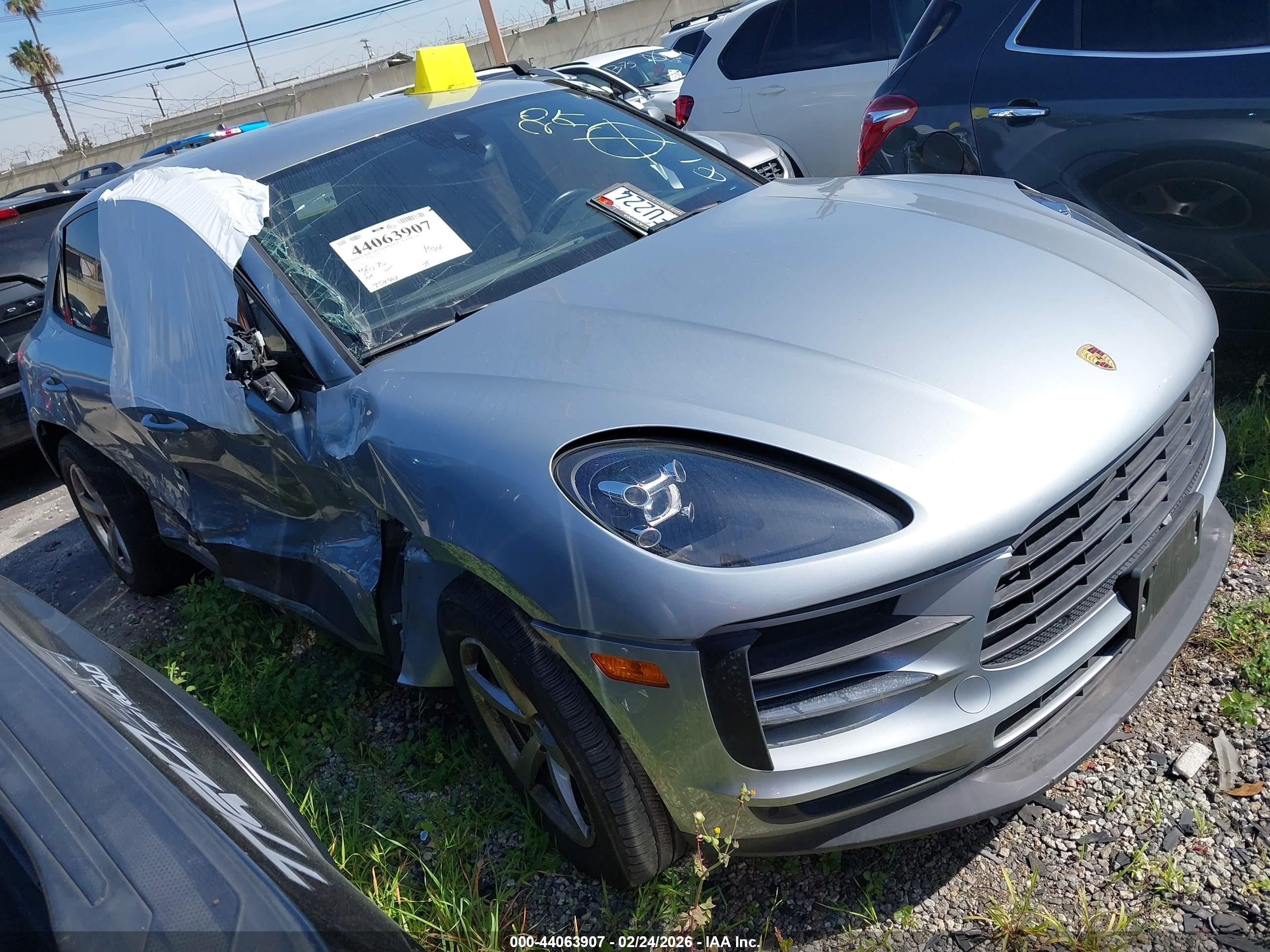 2021 Porsche Macan, VIN WP1AA2A55MLB06650 — Auction photo