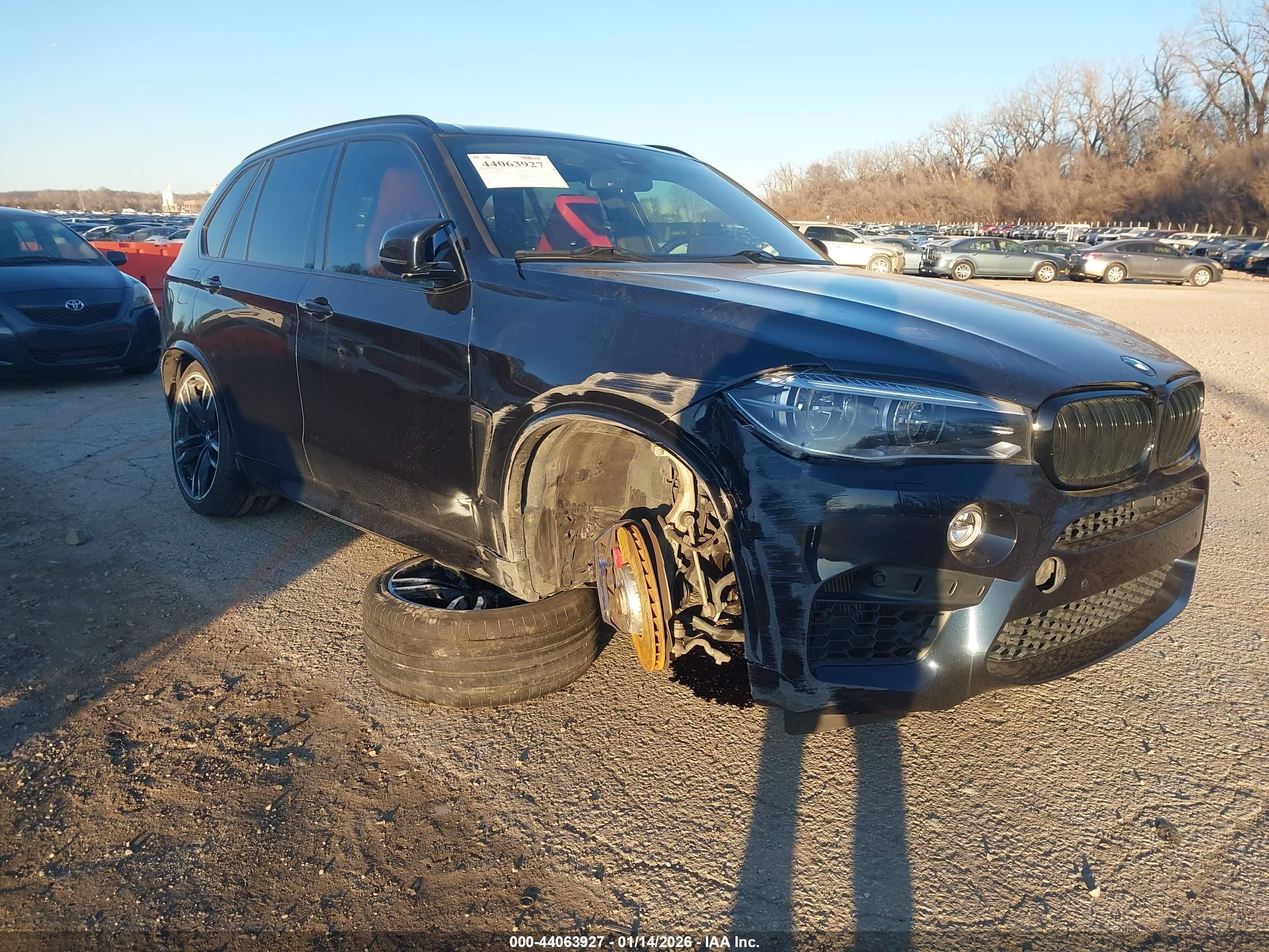 2018 BMW X5 M, VIN 5YMKT6C50J0Y83357 — Front end