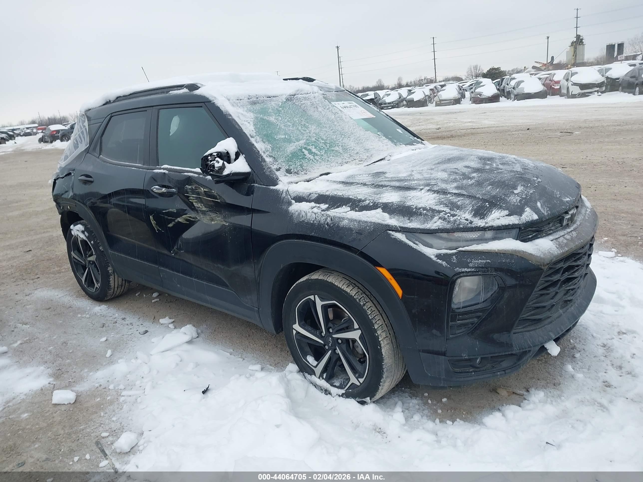 2022 Chevrolet TrailBlazer RS, VIN KL79MTSL6NB076691 — All over