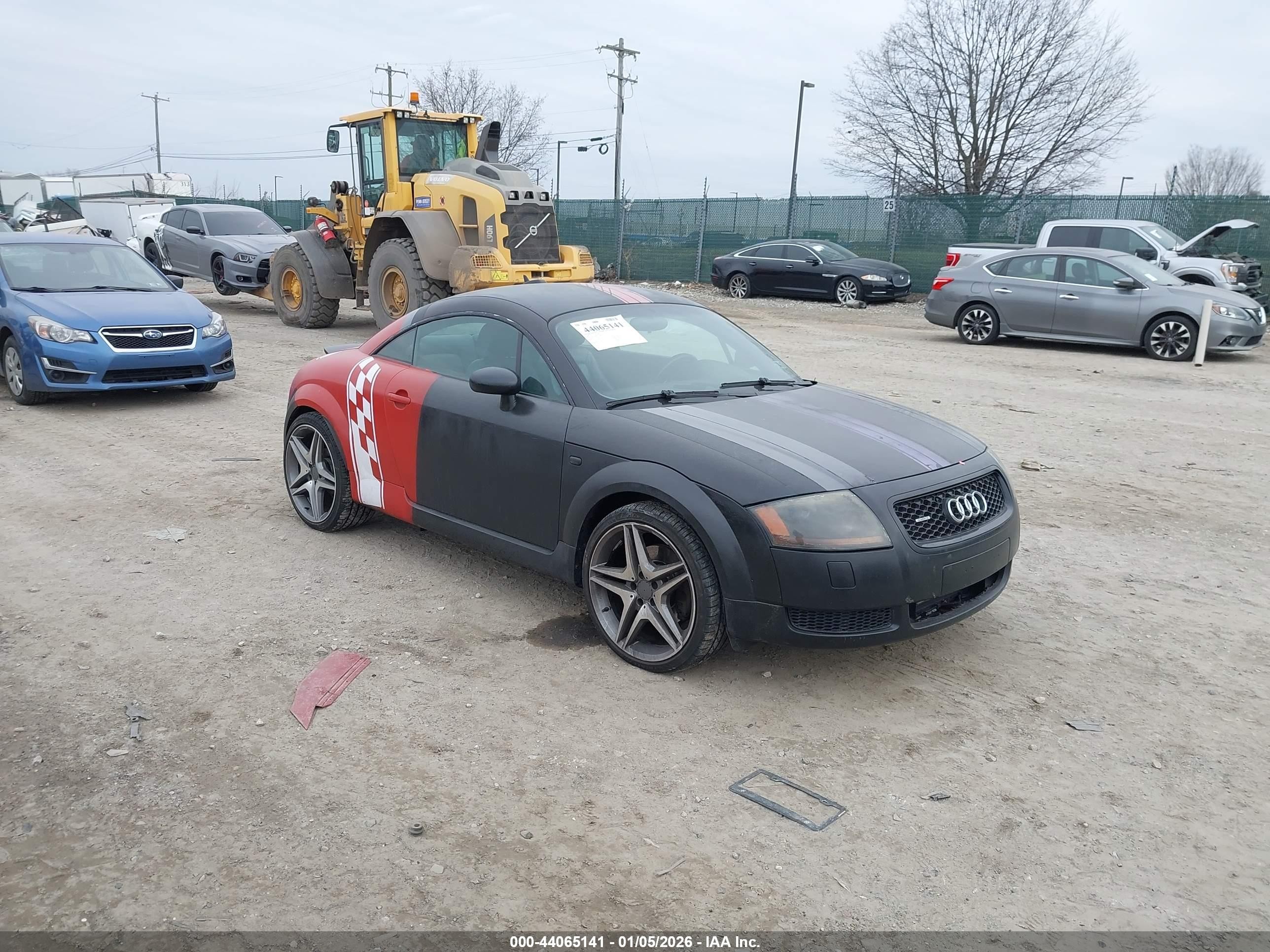 2005 Audi TT, VIN TRUWT28NX51008630 — Днище