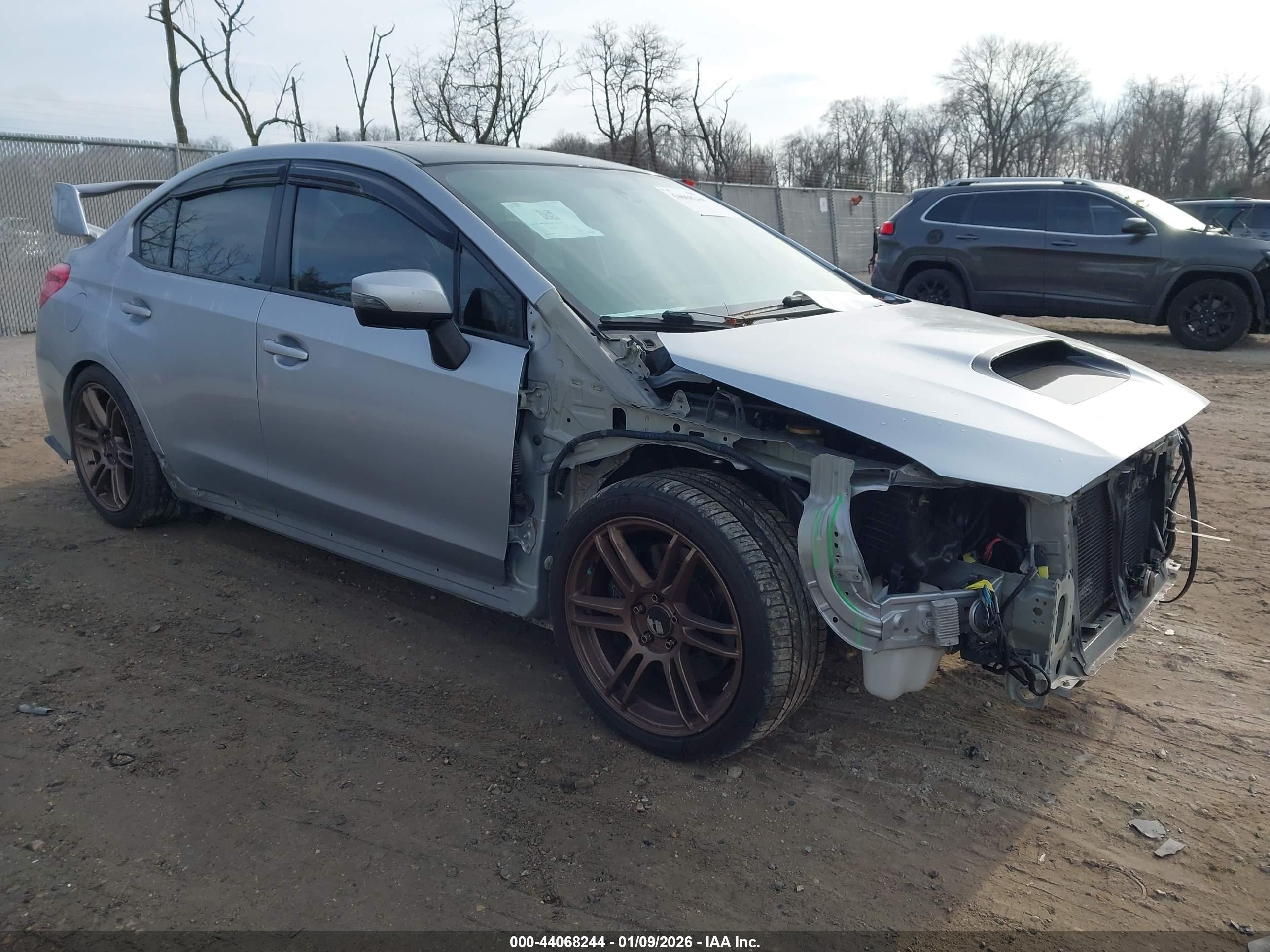 2015 Subaru WRX STI Limited, VIN JF1VA2S69F9800161 — Front end