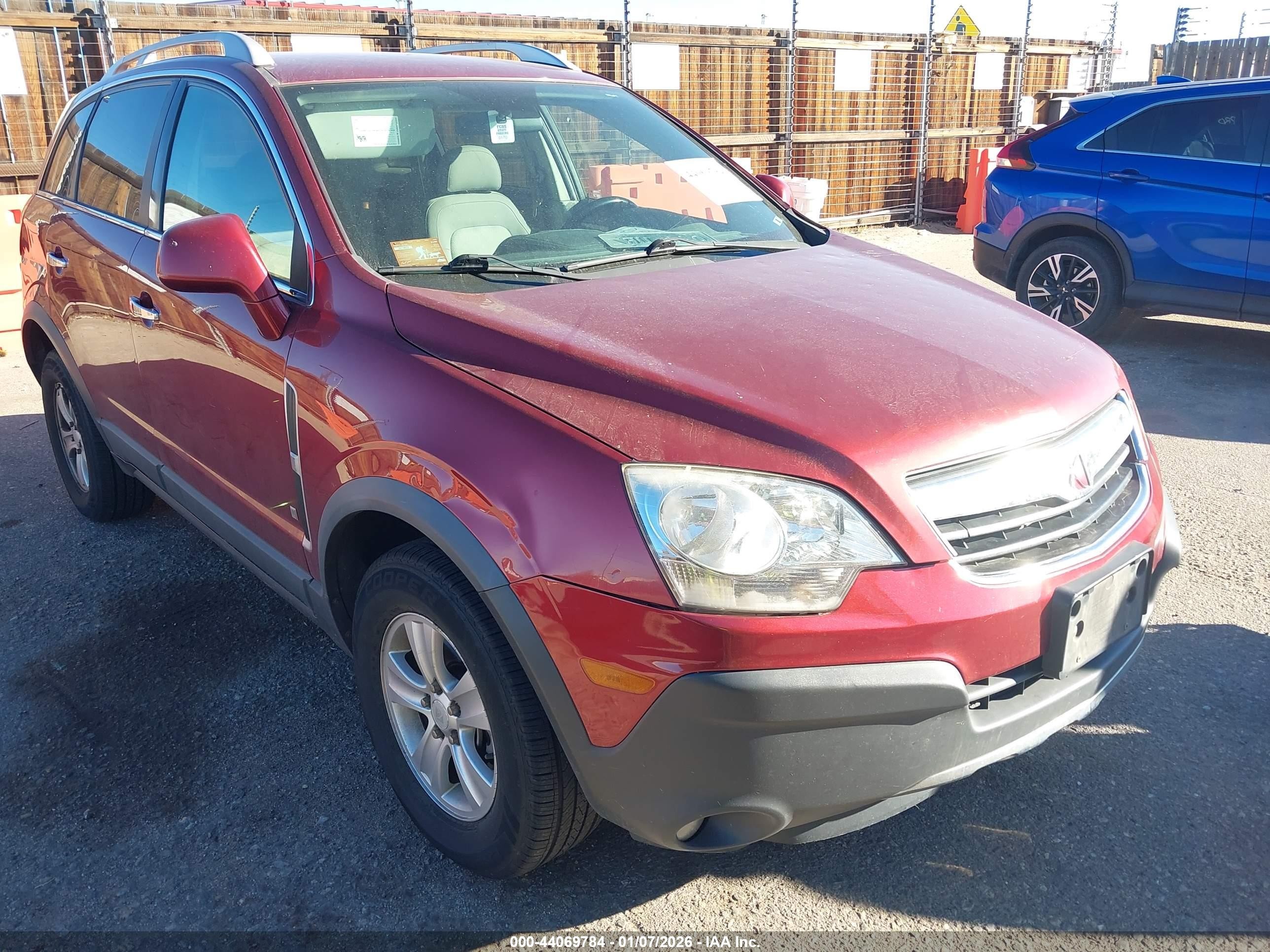 2008 Saturn VUE XE, VIN 3GSDL43N98S641986 — Hail