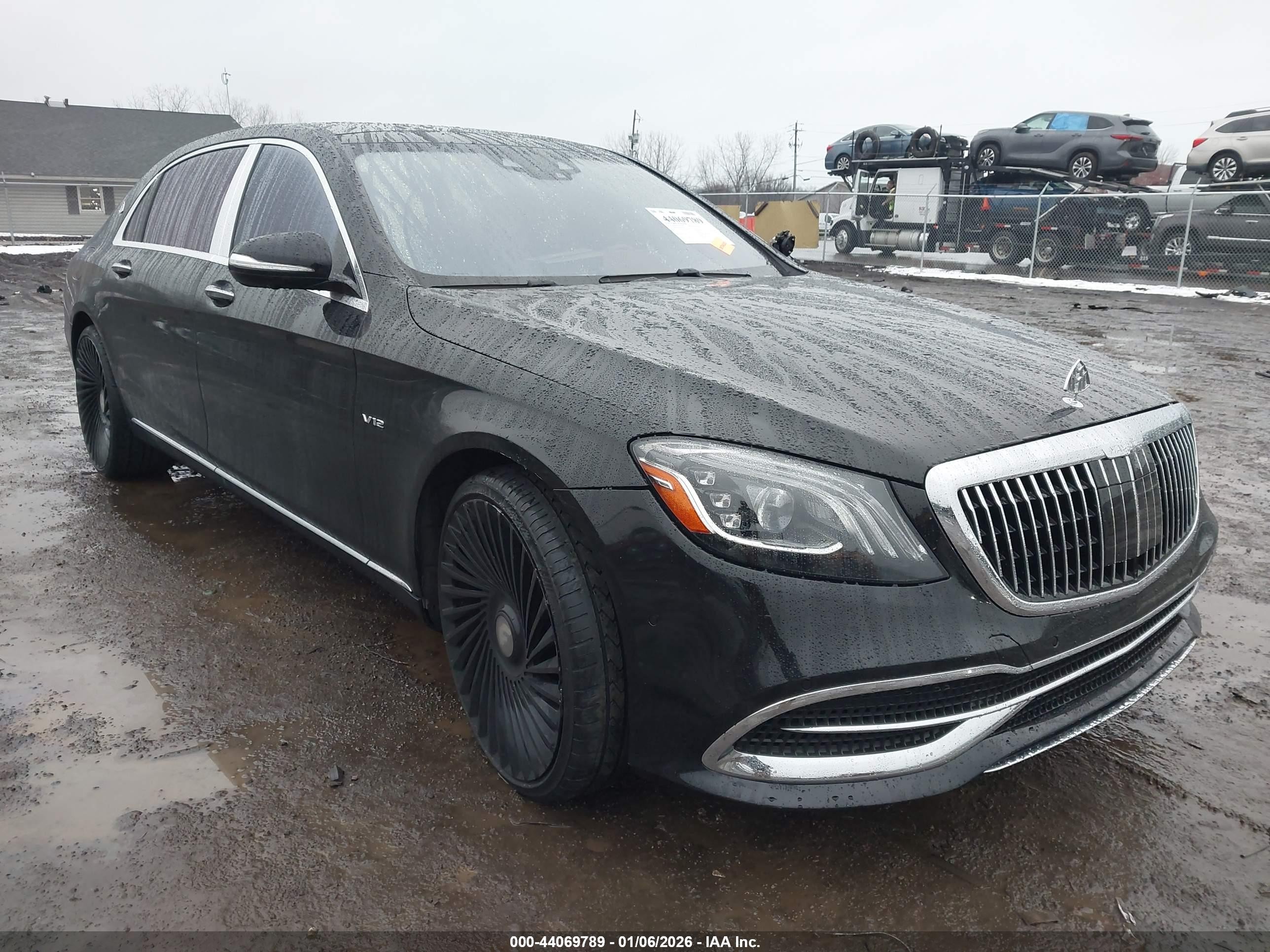 2019 Mercedes-Benz S Maybach S 650, VIN WDDUX8AB0KA453890 — Side