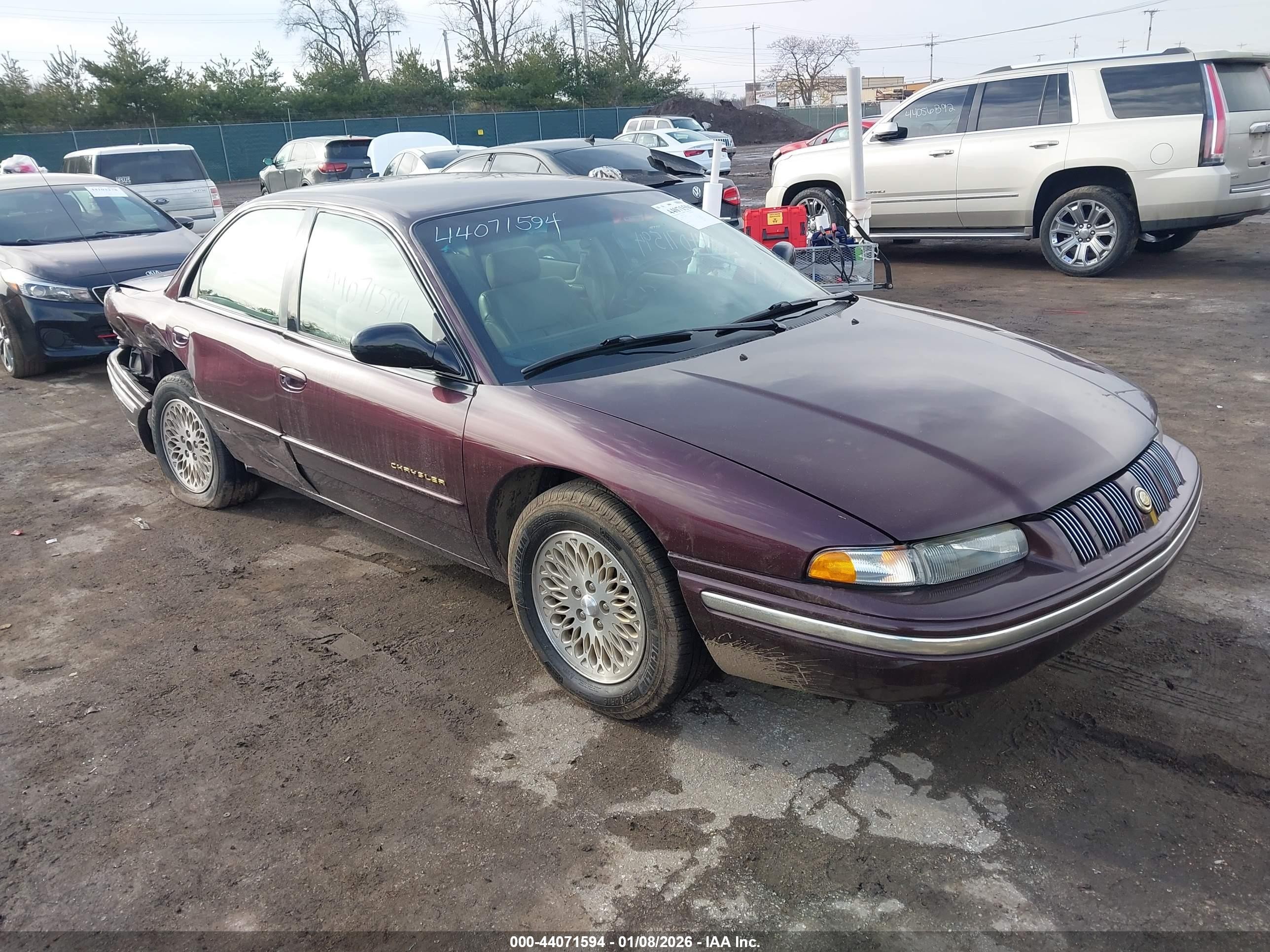 1997 Chrysler Concorde, VIN 2C3HD56F4VH596950 — Rear end
