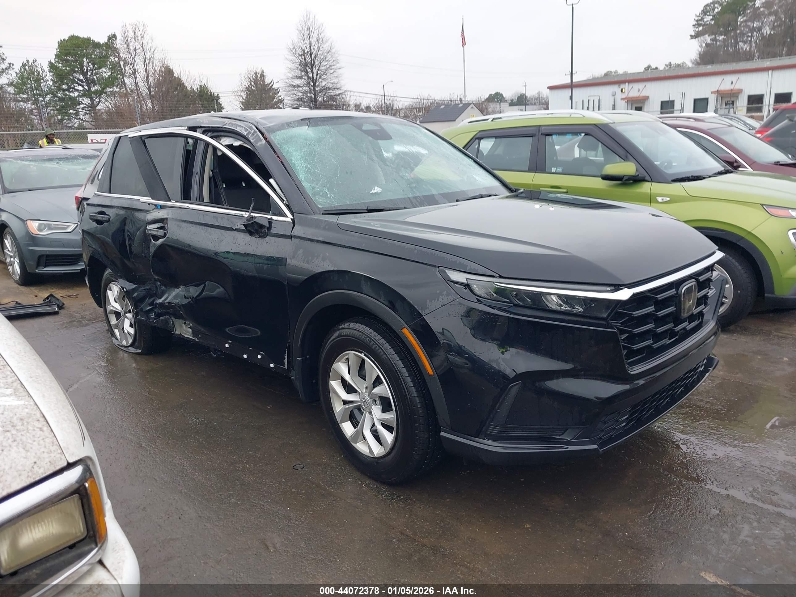 2025 Honda CR-V LX, VIN 7FARS3H28SE002984 — Rollover