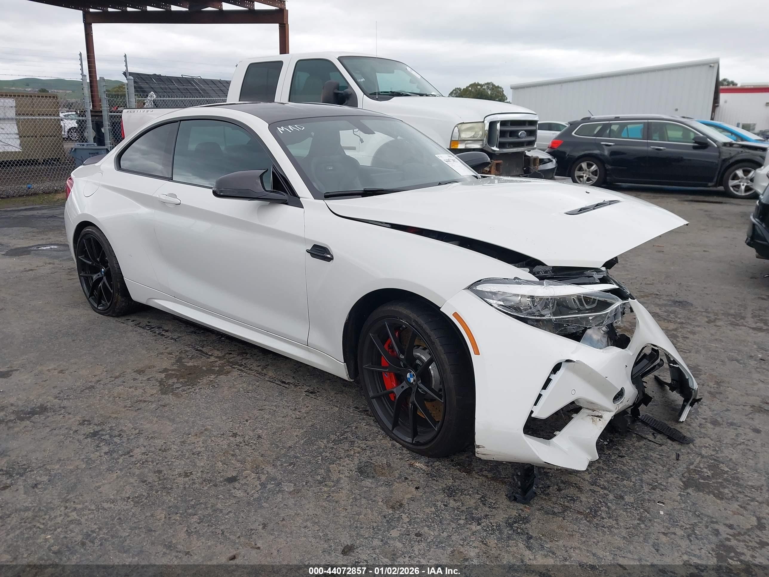 2020 BMW M2, VIN WBS1J3C03L7H46884 — Перед