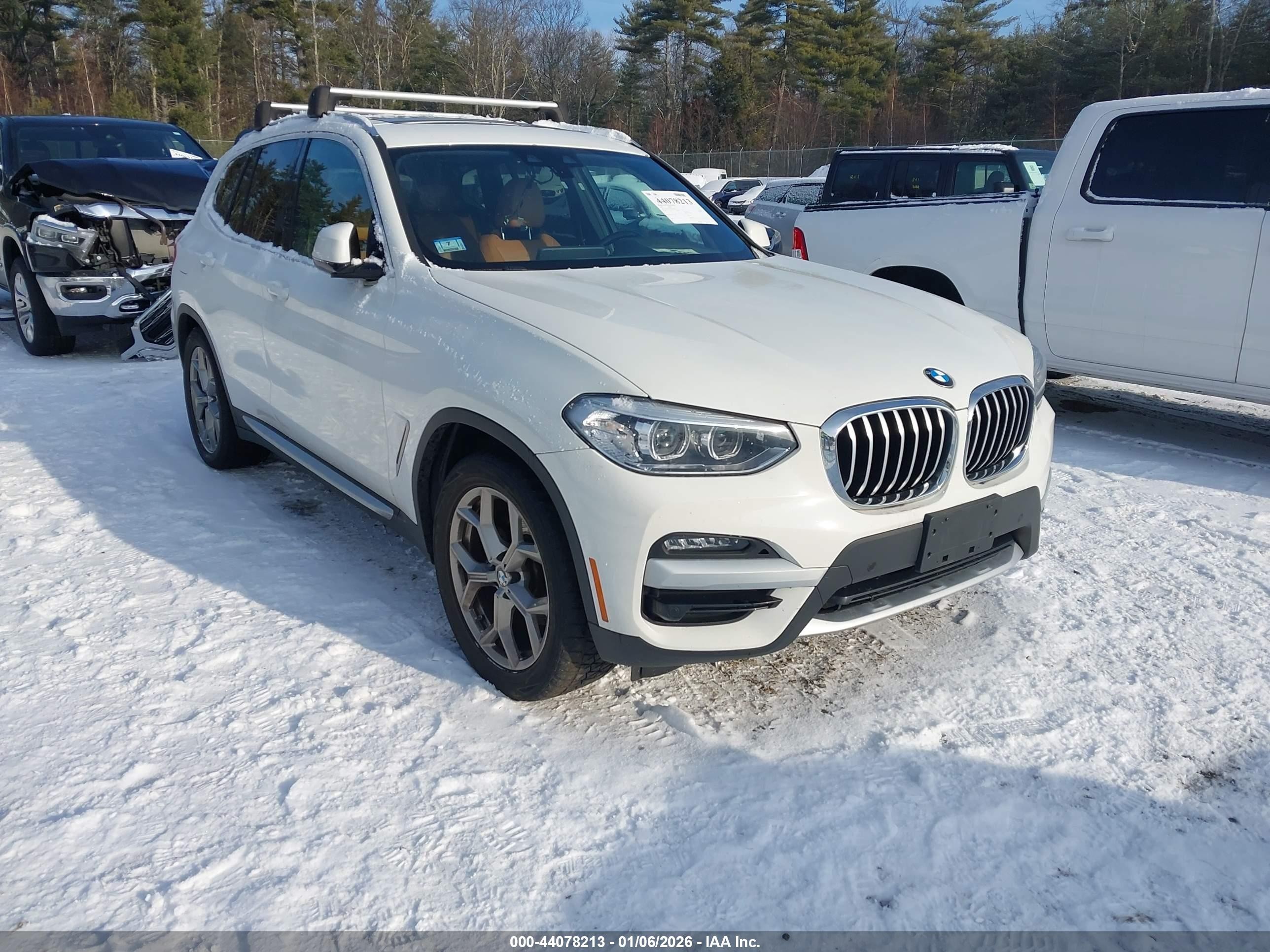 2021 BMW X3 xDrive30i, VIN 5UXTY5C0XM9G10358 — Theft recovery