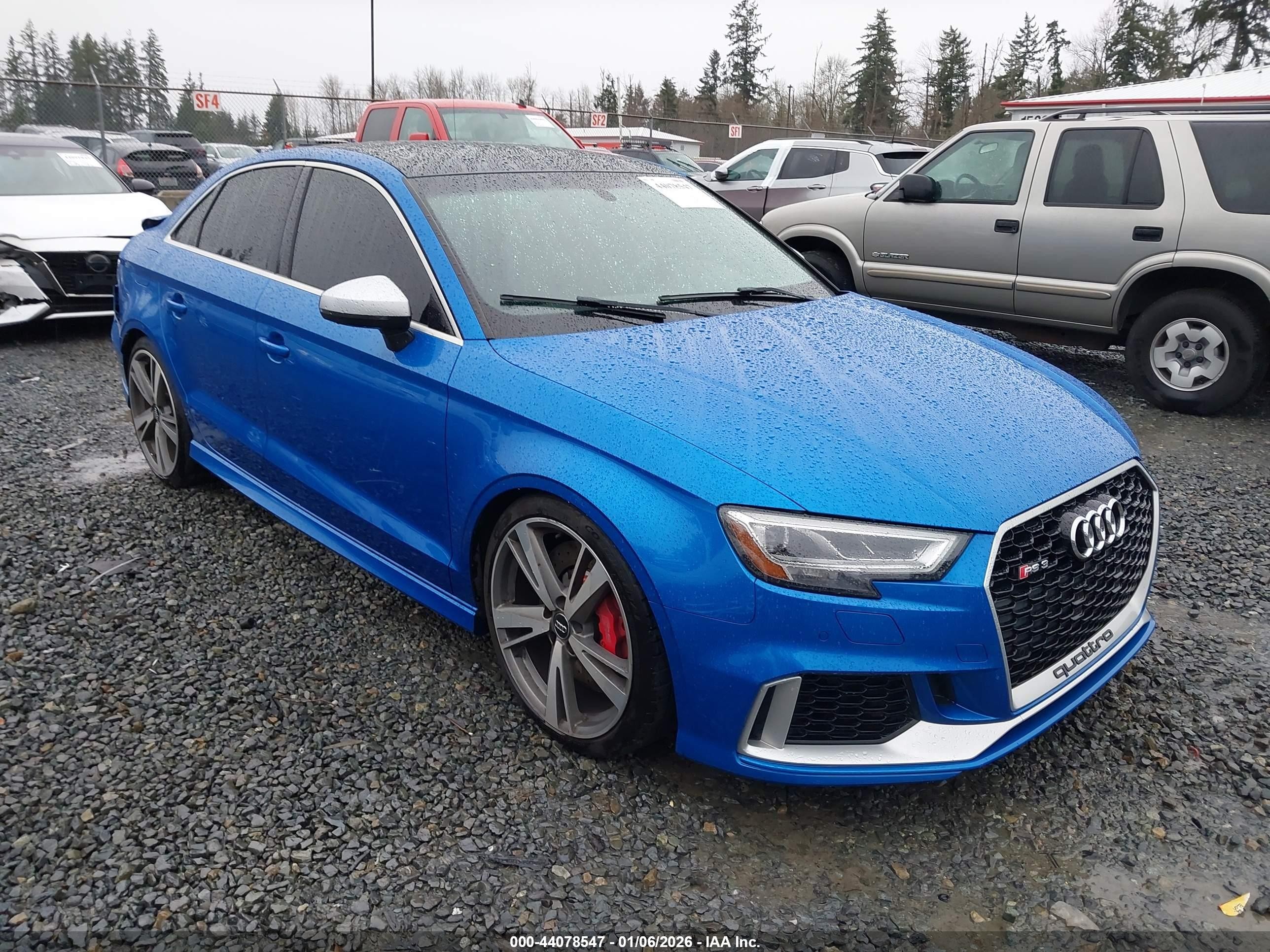 2017 Audi RS 3, VIN WUABWGFF2H1900516 — Rear end