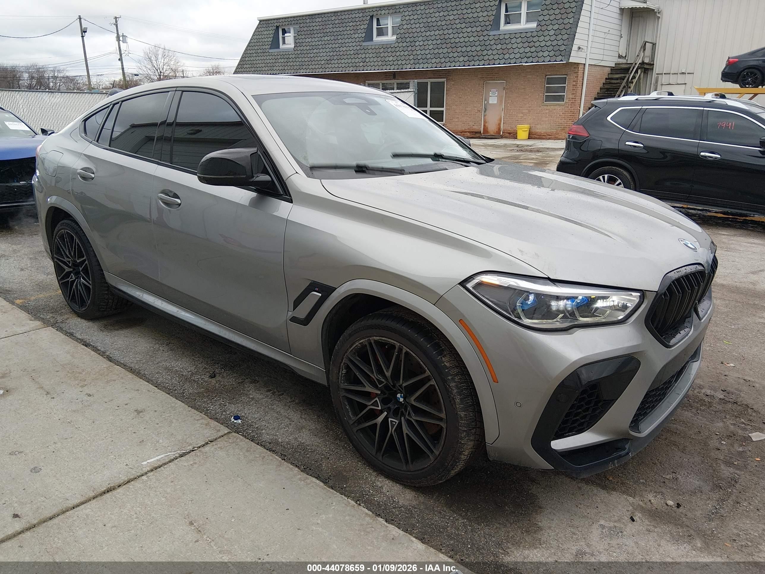 2021 BMW X6 M, VIN 5YMCY0C07M9H74064 — Theft recovery