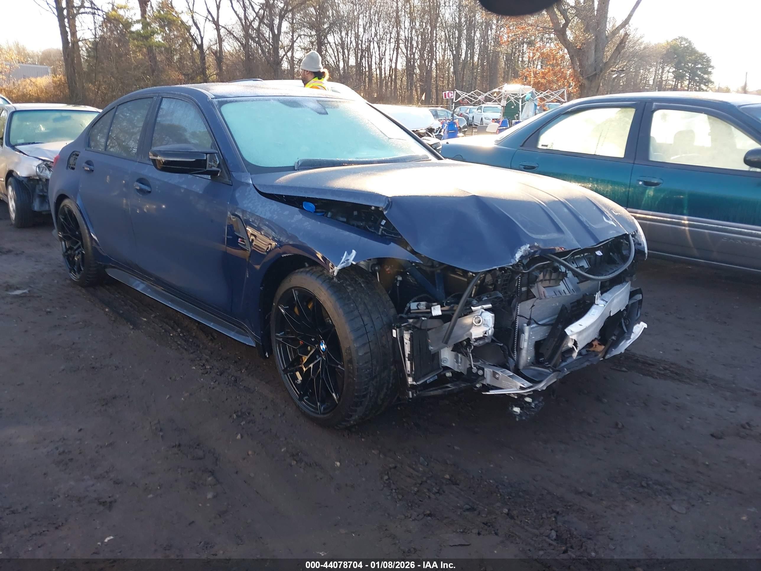 2026 BMW M3 Competition xDrive, VIN WBS33HJ05TFV94628 — Перед
