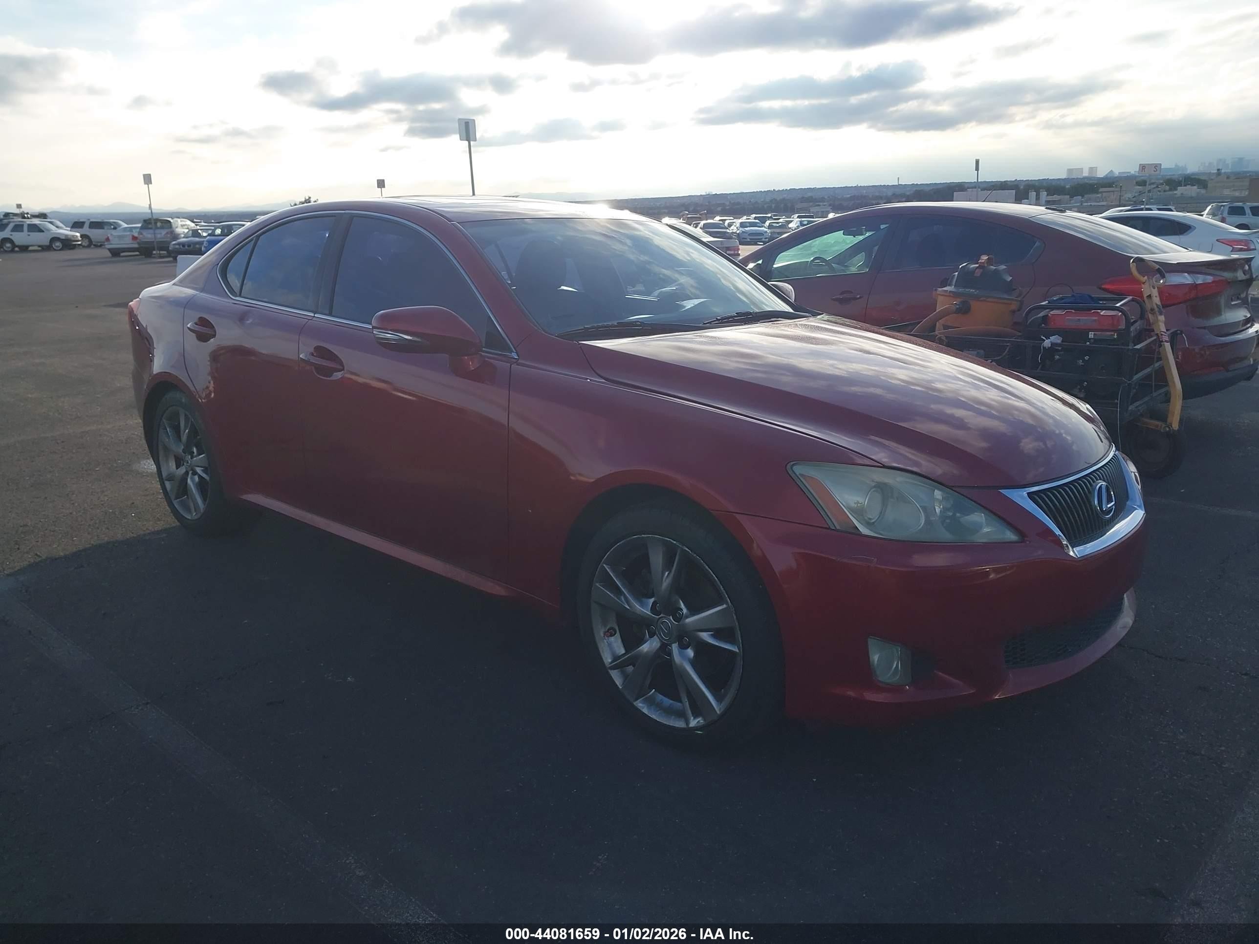 2009 Lexus IS 250, VIN JTHBK262995105321 — Stripped