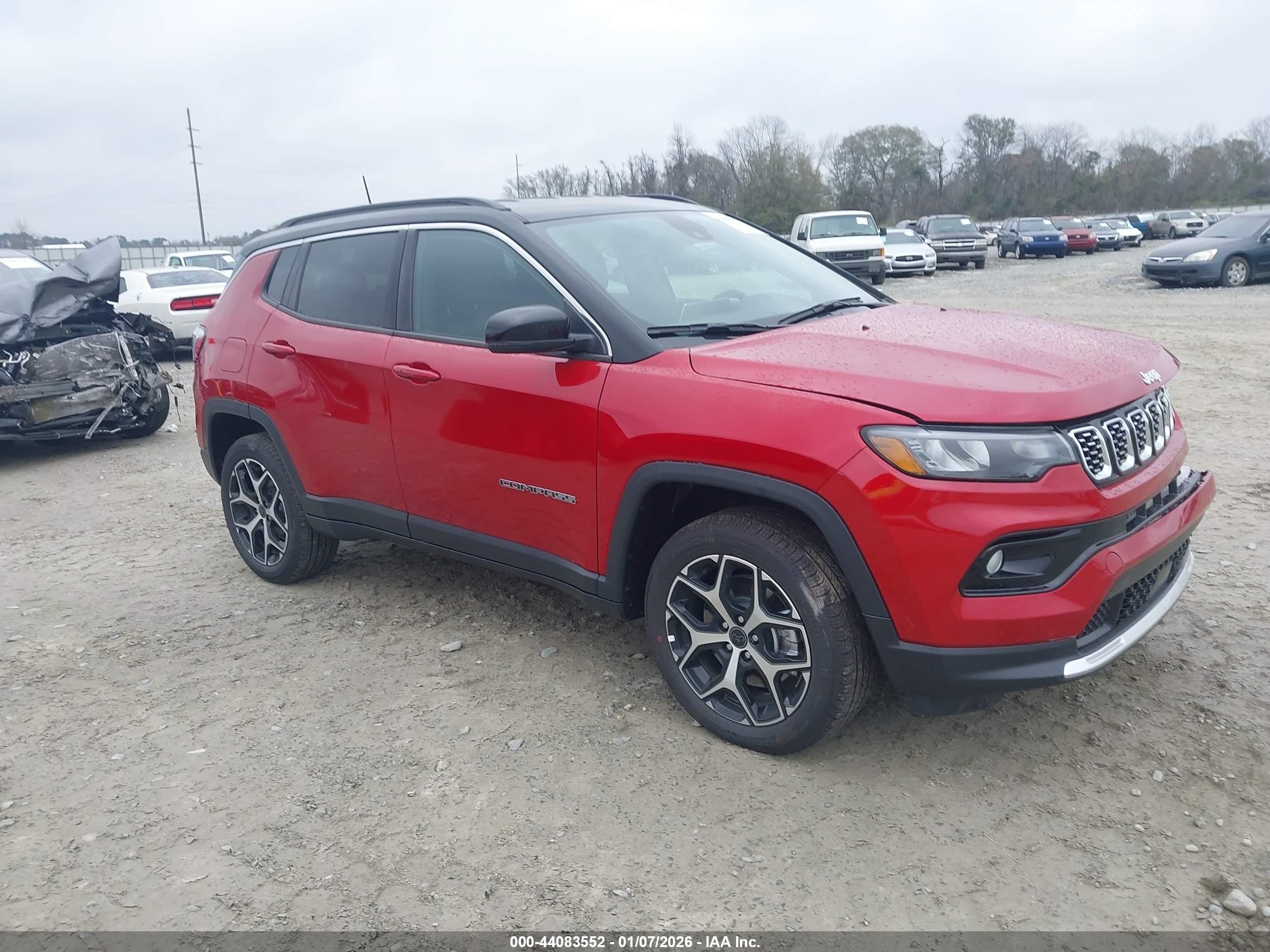 2026 Jeep Compass Limited, VIN 3C4NJDCN8TT186931 — Front end
