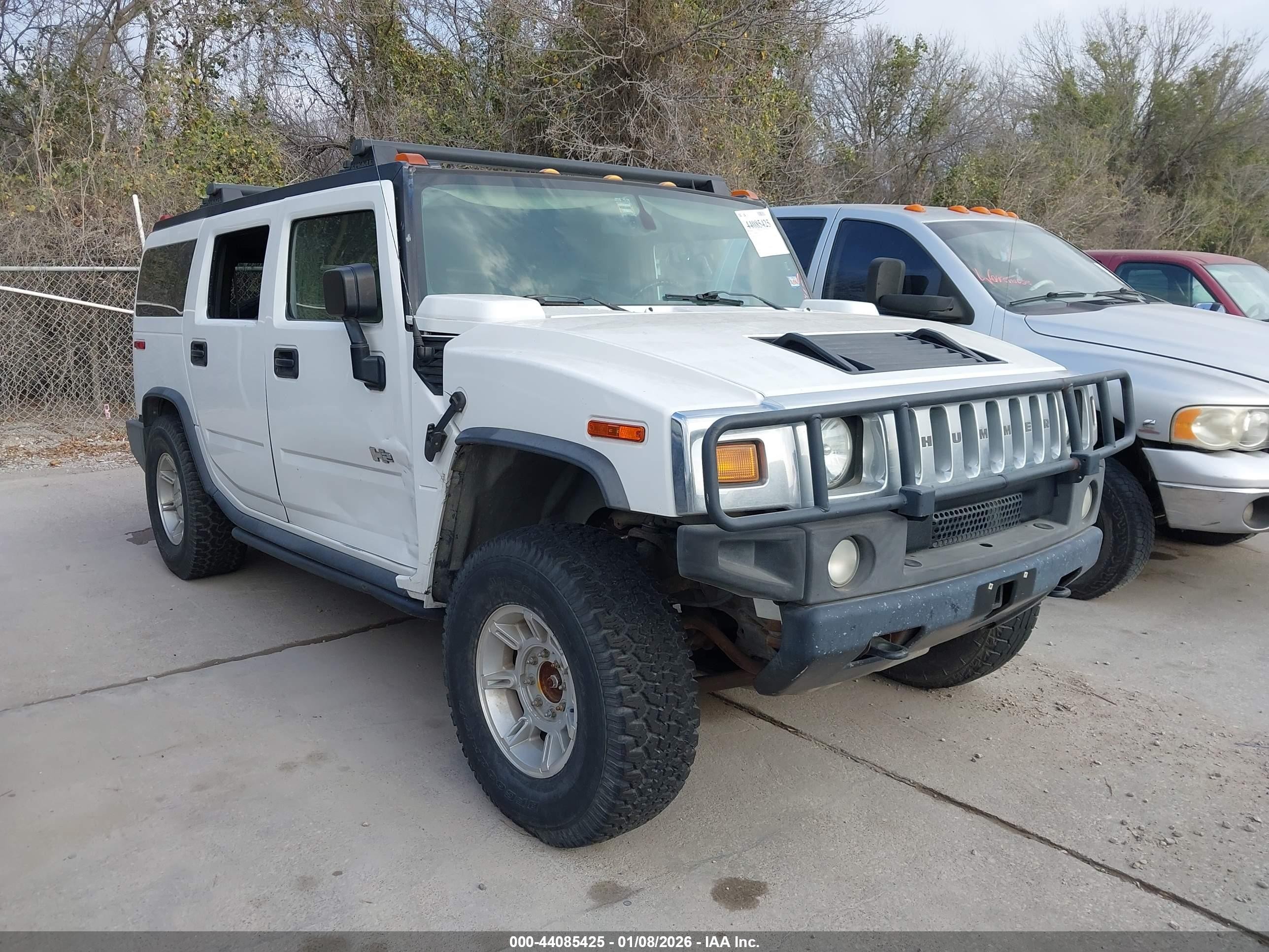 2005 Hummer H2 SUV, VIN 5GRGN23UX5H121359 — Theft recovery