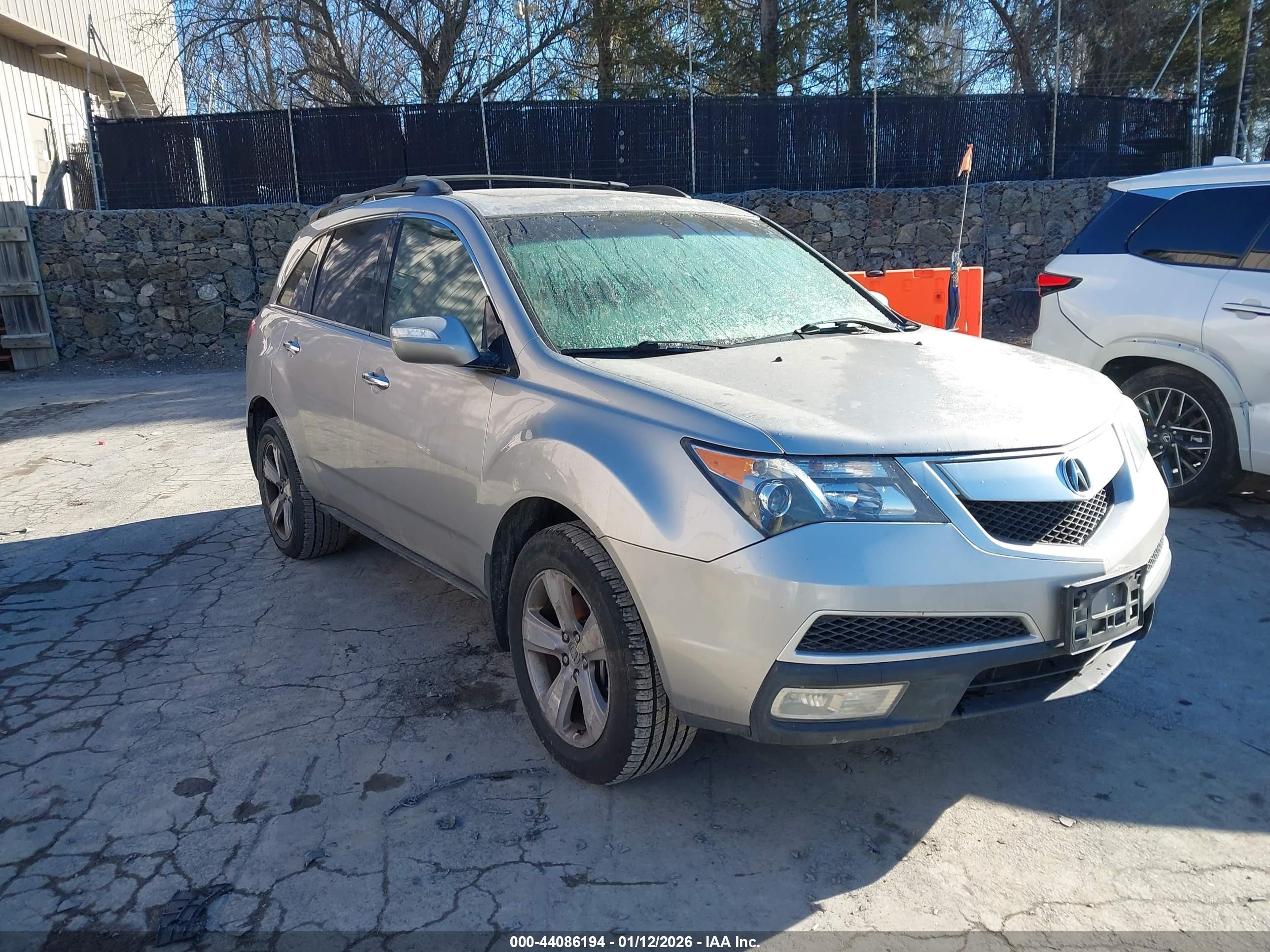 2012 Acura MDX Technology, VIN 2HNYD2H35CH504247 — All over