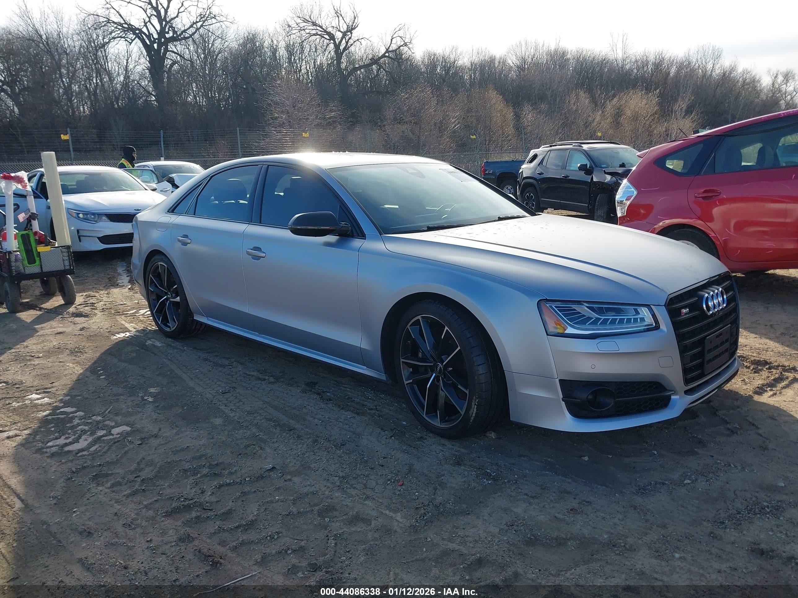 2017 Audi S8, VIN WUAJ5AFD9HN901228 — Side