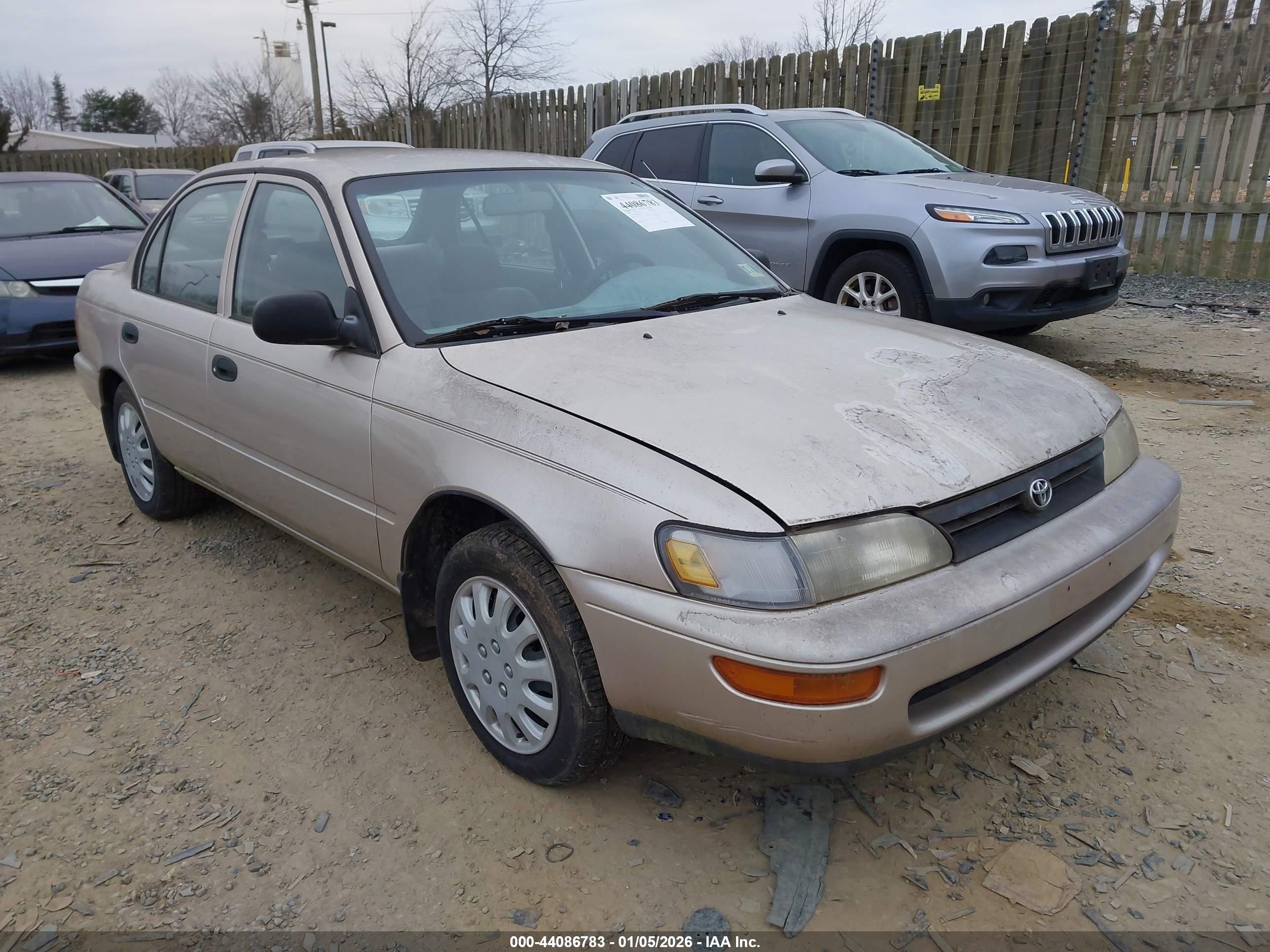 1995 Toyota Corolla, VIN 2T1AE04B2SC092707 — Normal wear