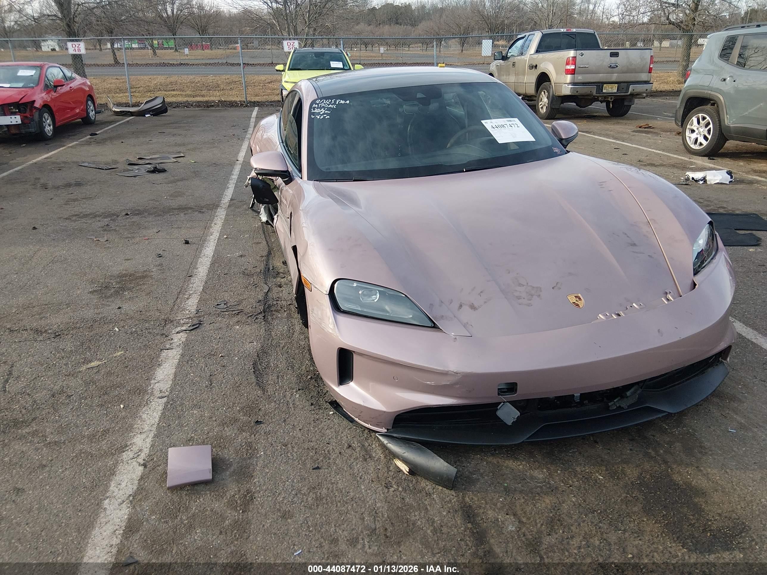 2025 Porsche Taycan, VIN WP0AA2Y14SSA11510 — Side
