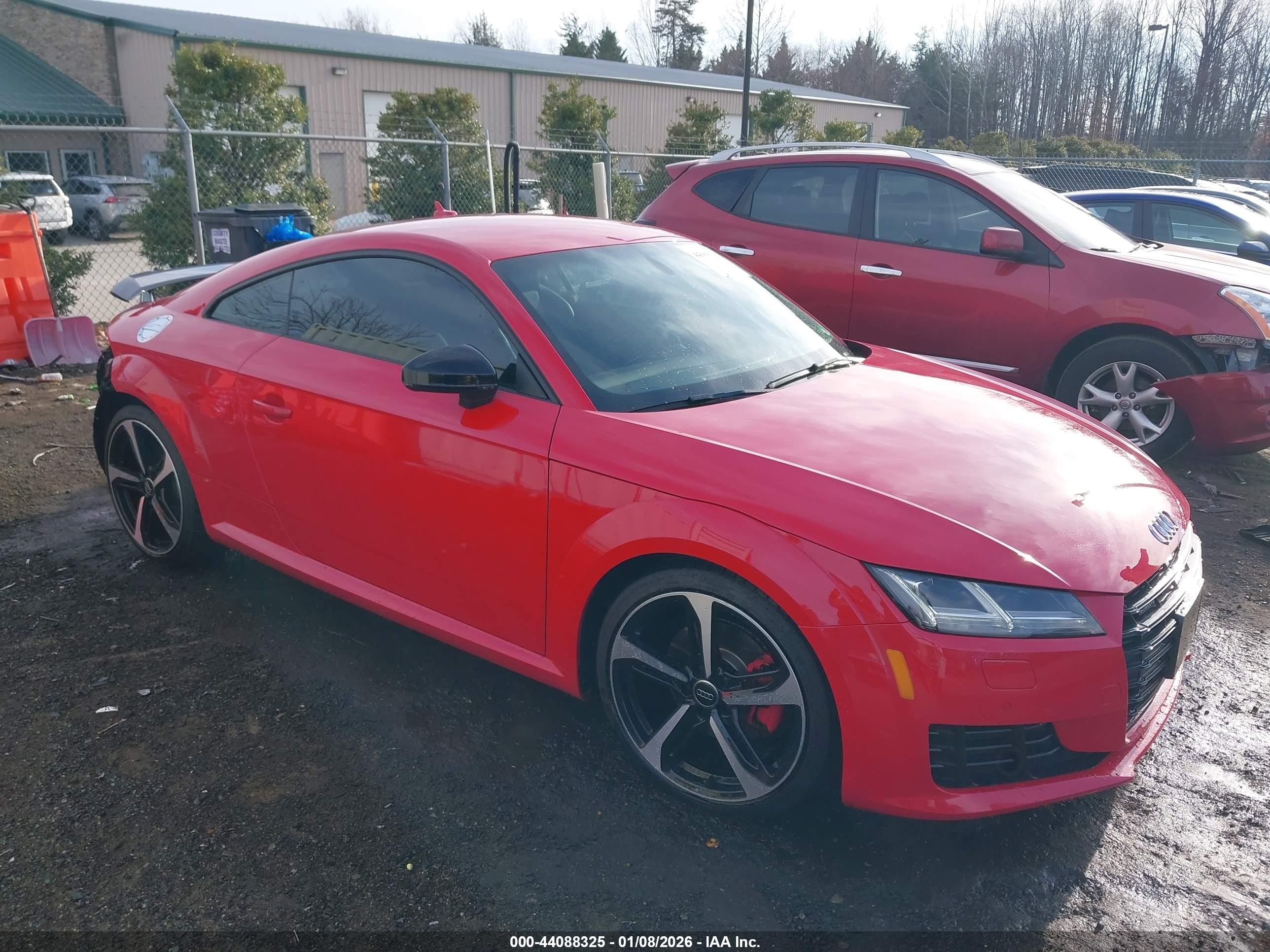 2018 Audi TT, VIN TRUC5AFV6J1009794 — Зад