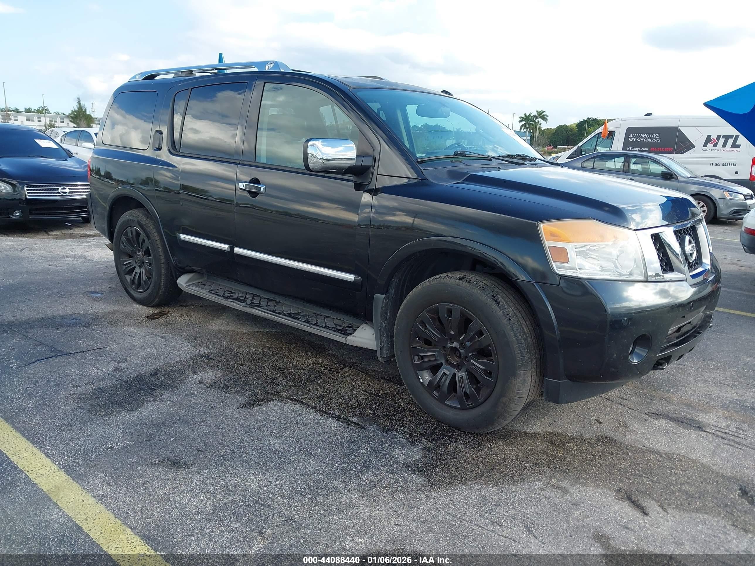 2015 Nissan Armada Platinum, VIN 5N1BA0NE5FN613393 — Side