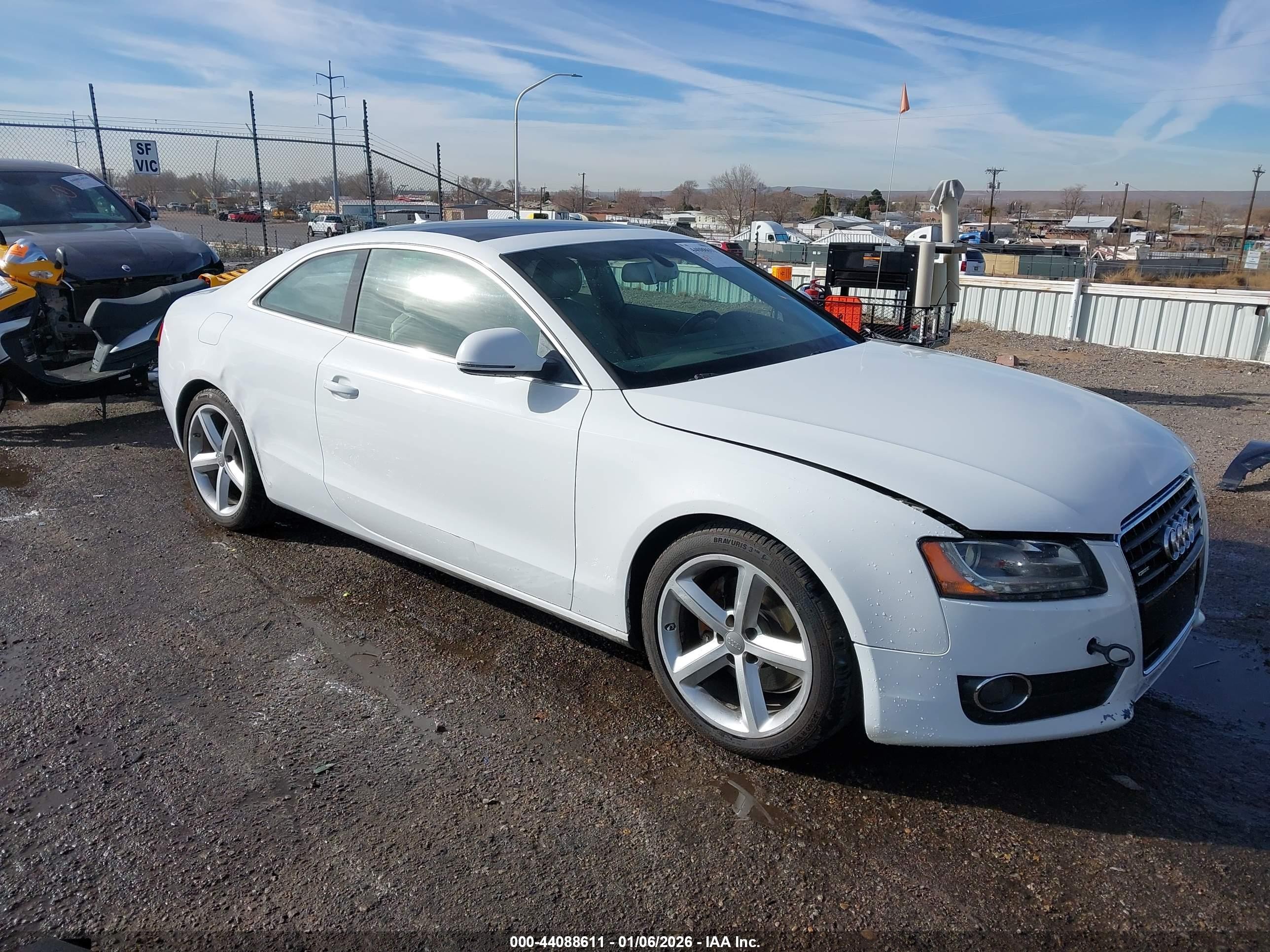 2008 Audi A5, VIN WAUDK78T18A029495 — Зад