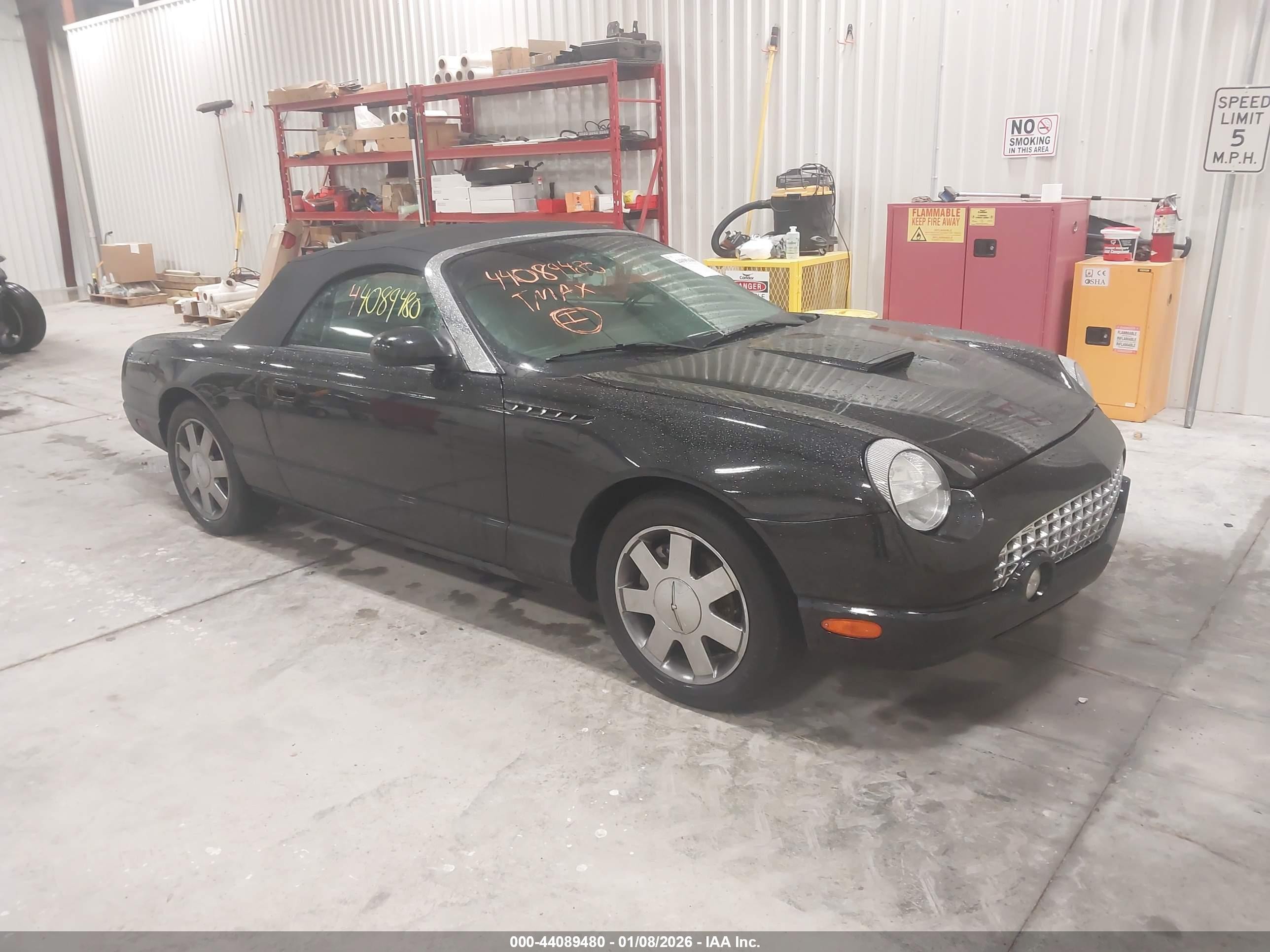 2002 Ford Thunderbird Hardtop Premium, VIN 1FAHP60A52Y114001 — Mechanical