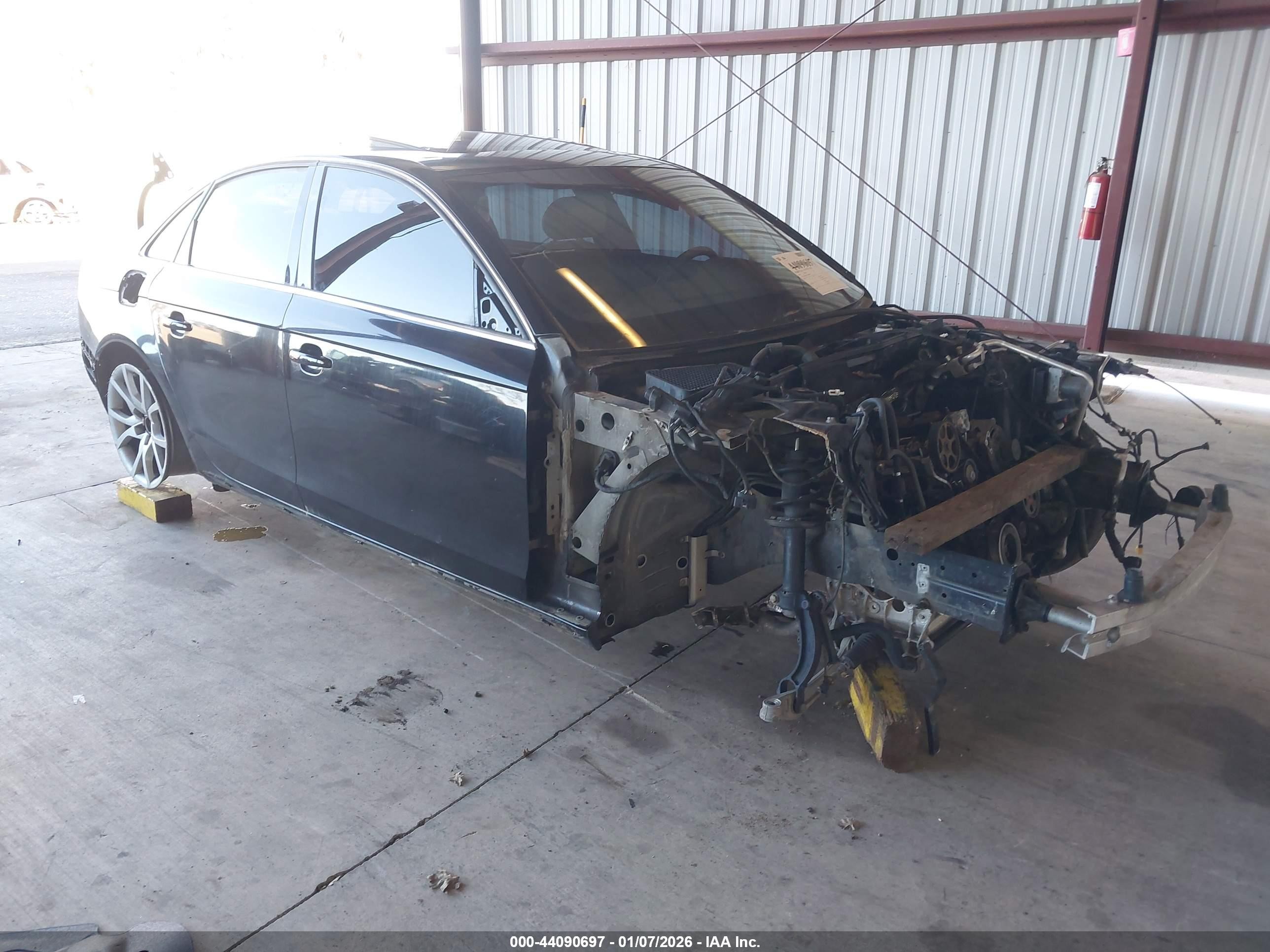 2010 Audi S4 Prestige, VIN WAUKGAFL6AA142597 — Stripped