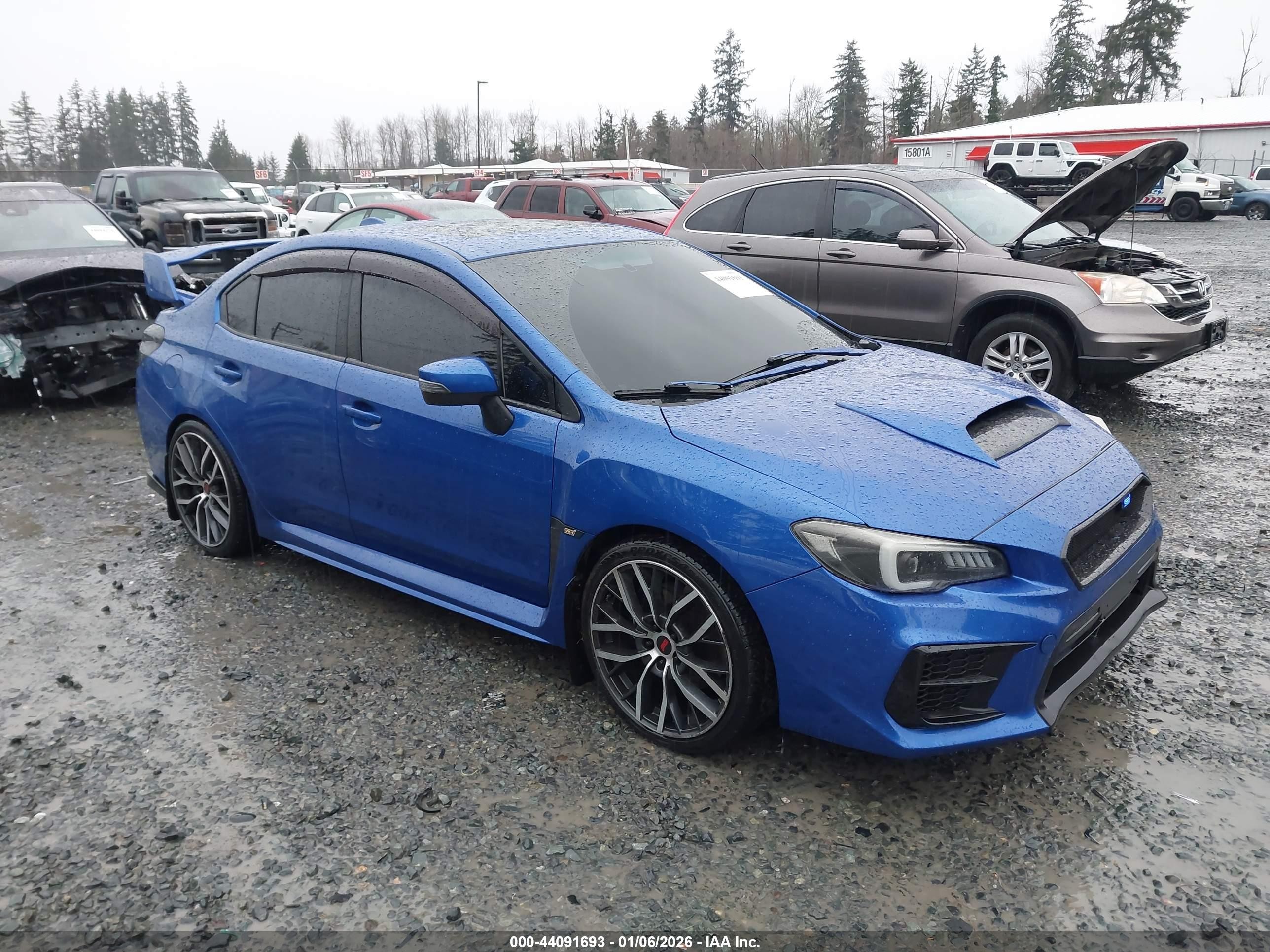 2015 Subaru WRX STI Limited, VIN JF1VA2S65F9836915 — Front end