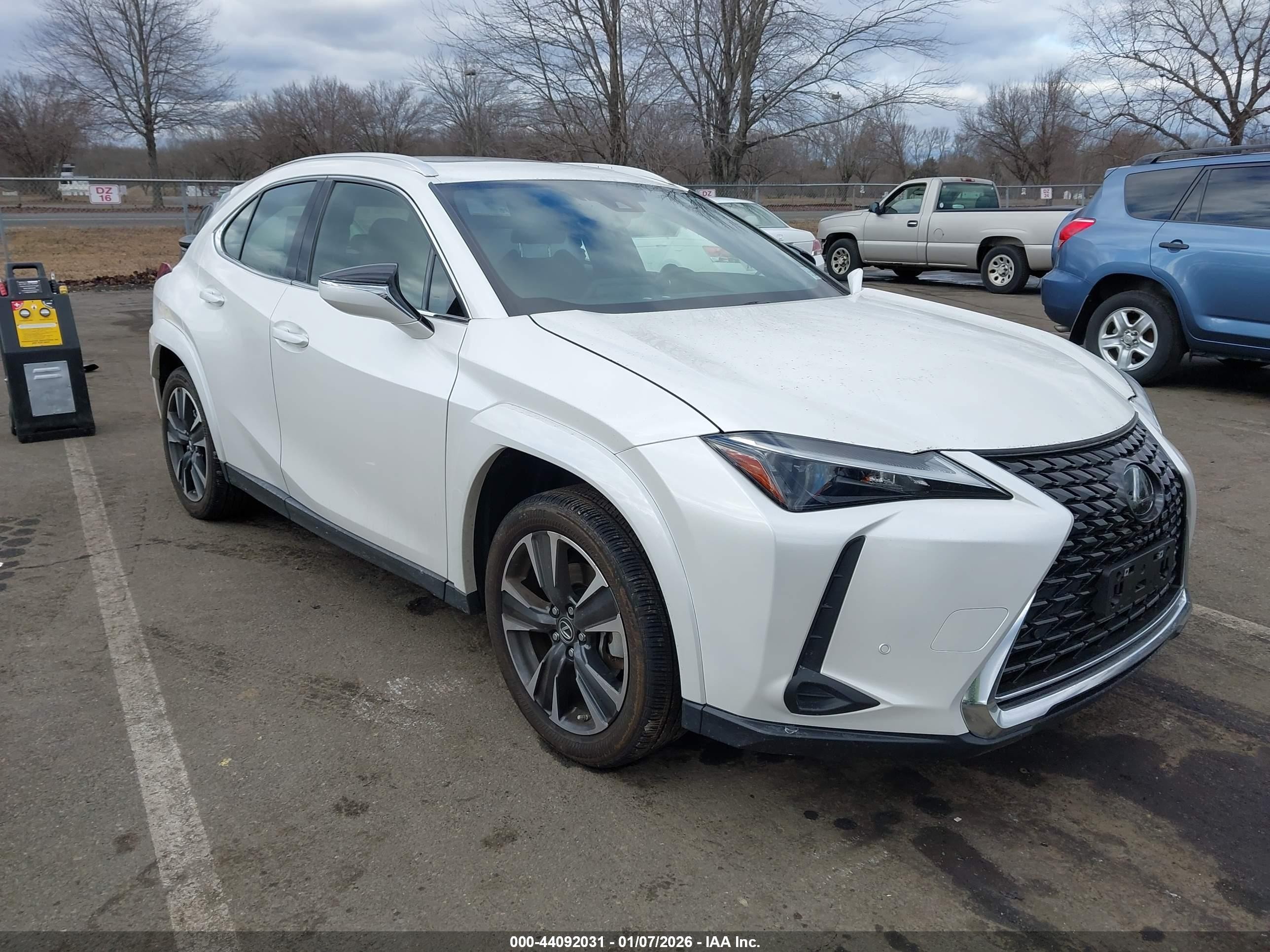 2023 Lexus UX 250h Premium, VIN JTHP9JBH9P2067495 — Бок