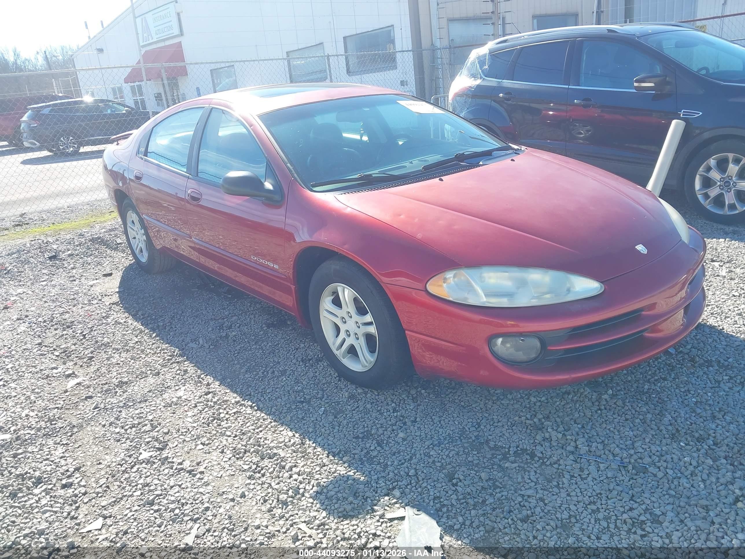 2001 Dodge Intrepid ES, VIN 2B3HD56J01H554397 — Зад