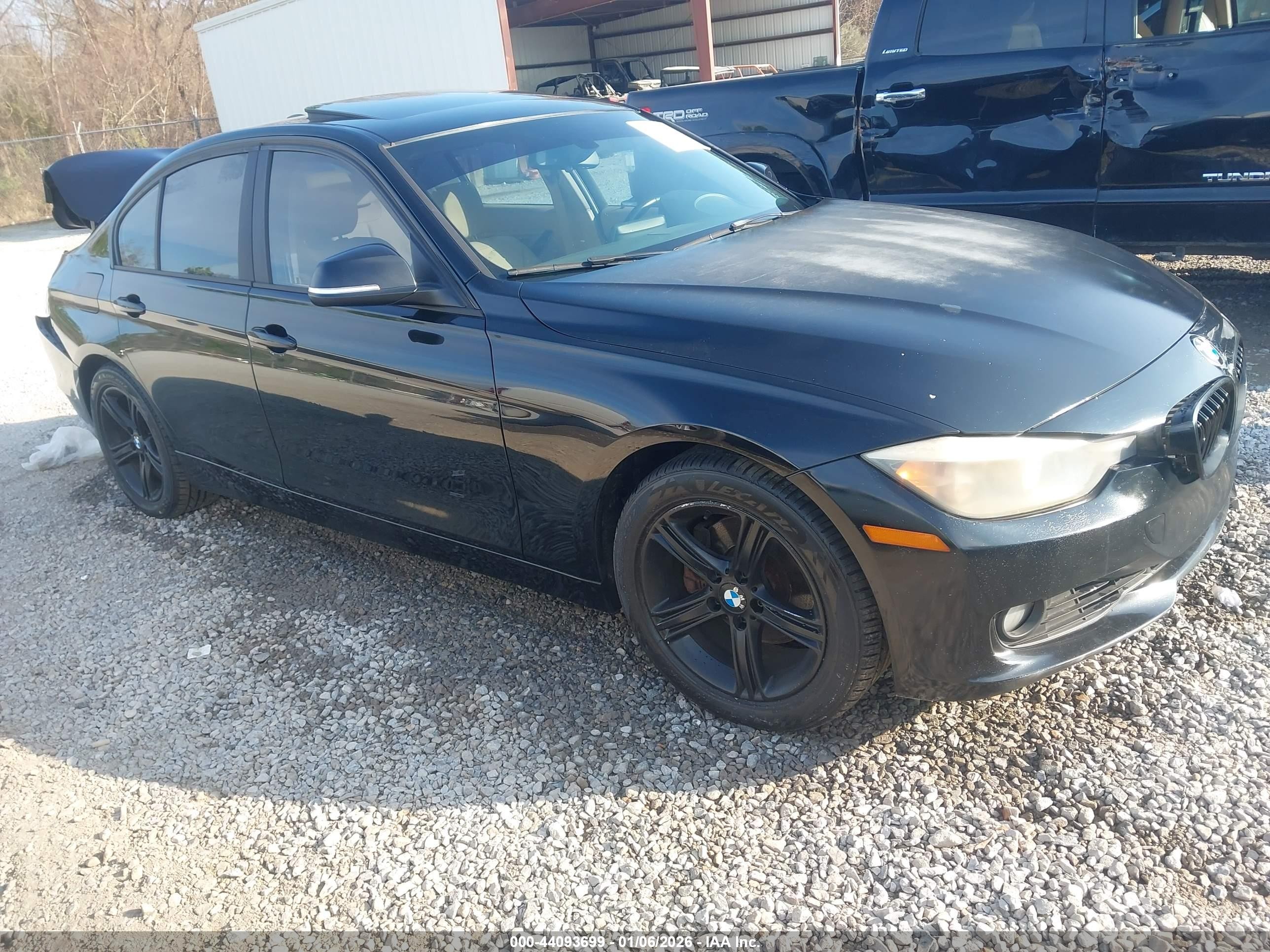2014 BMW 3 Series 328i, VIN WBA3C1C5XEK106465 — Rear end