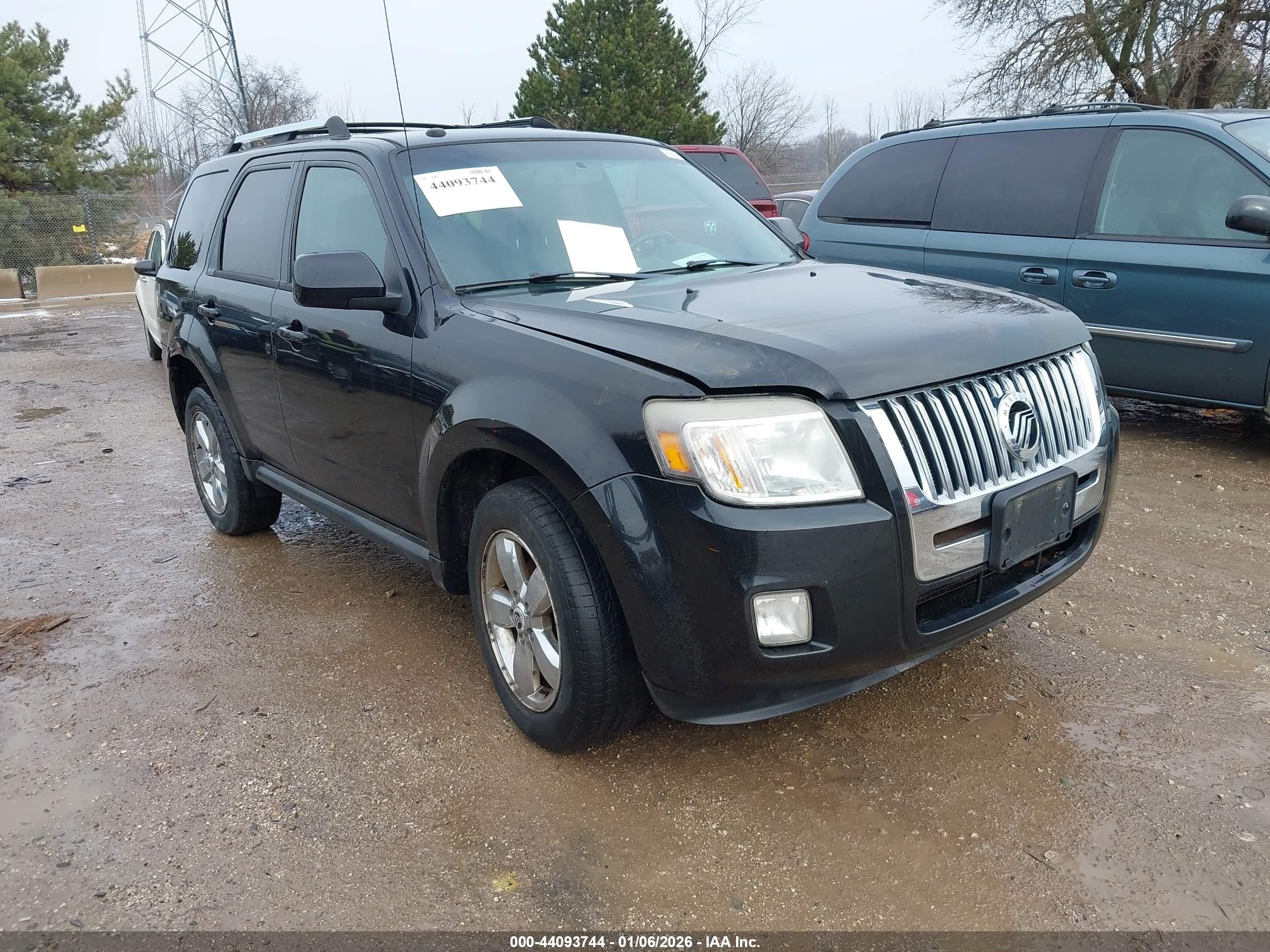 2011 Mercury Mariner Premier, VIN 4M2CN9HG1BKJ02008 — Not stated