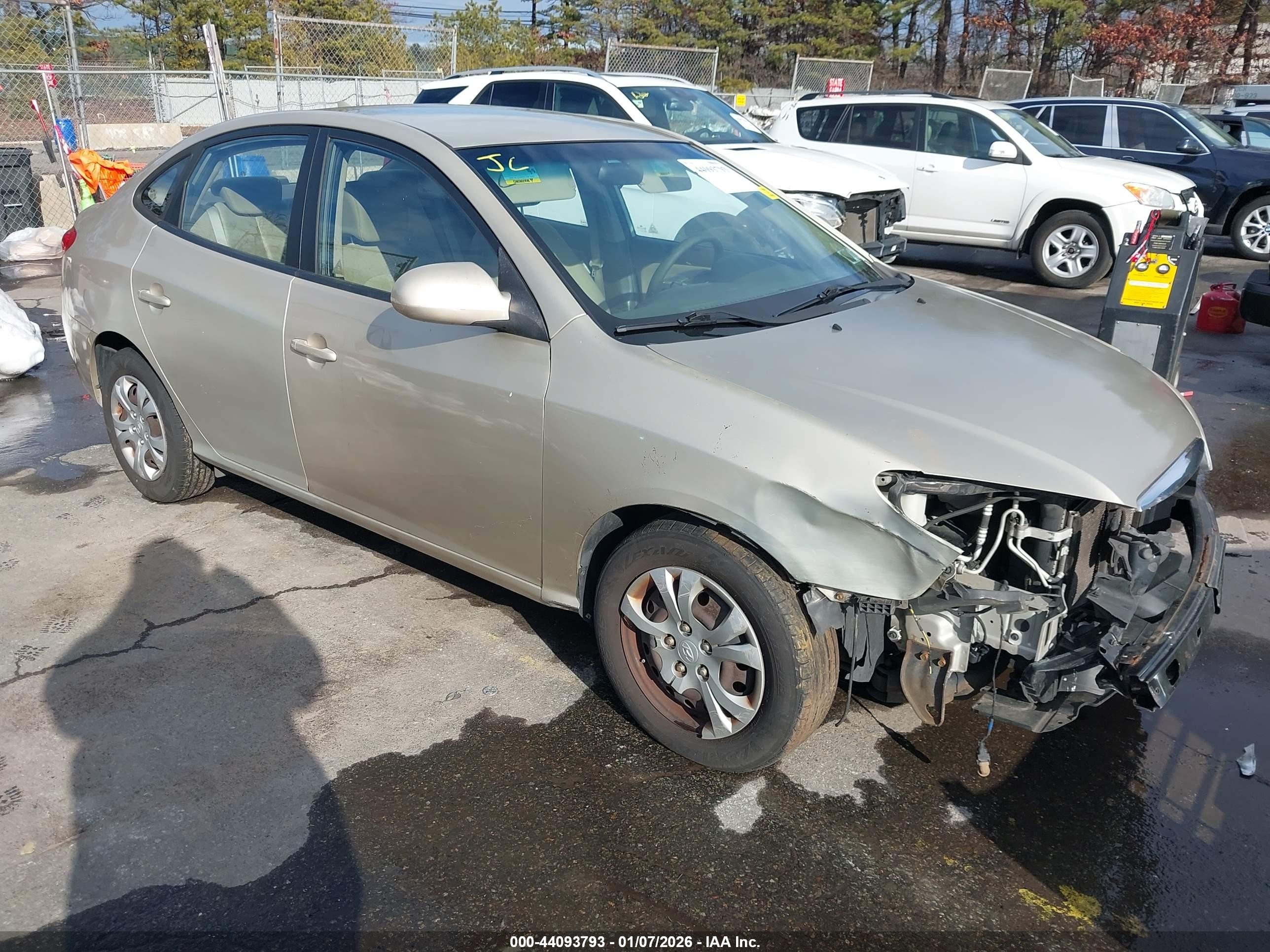 2010 Hyundai Elantra GLS, VIN KMHDU4ADXAU146376 — Front end