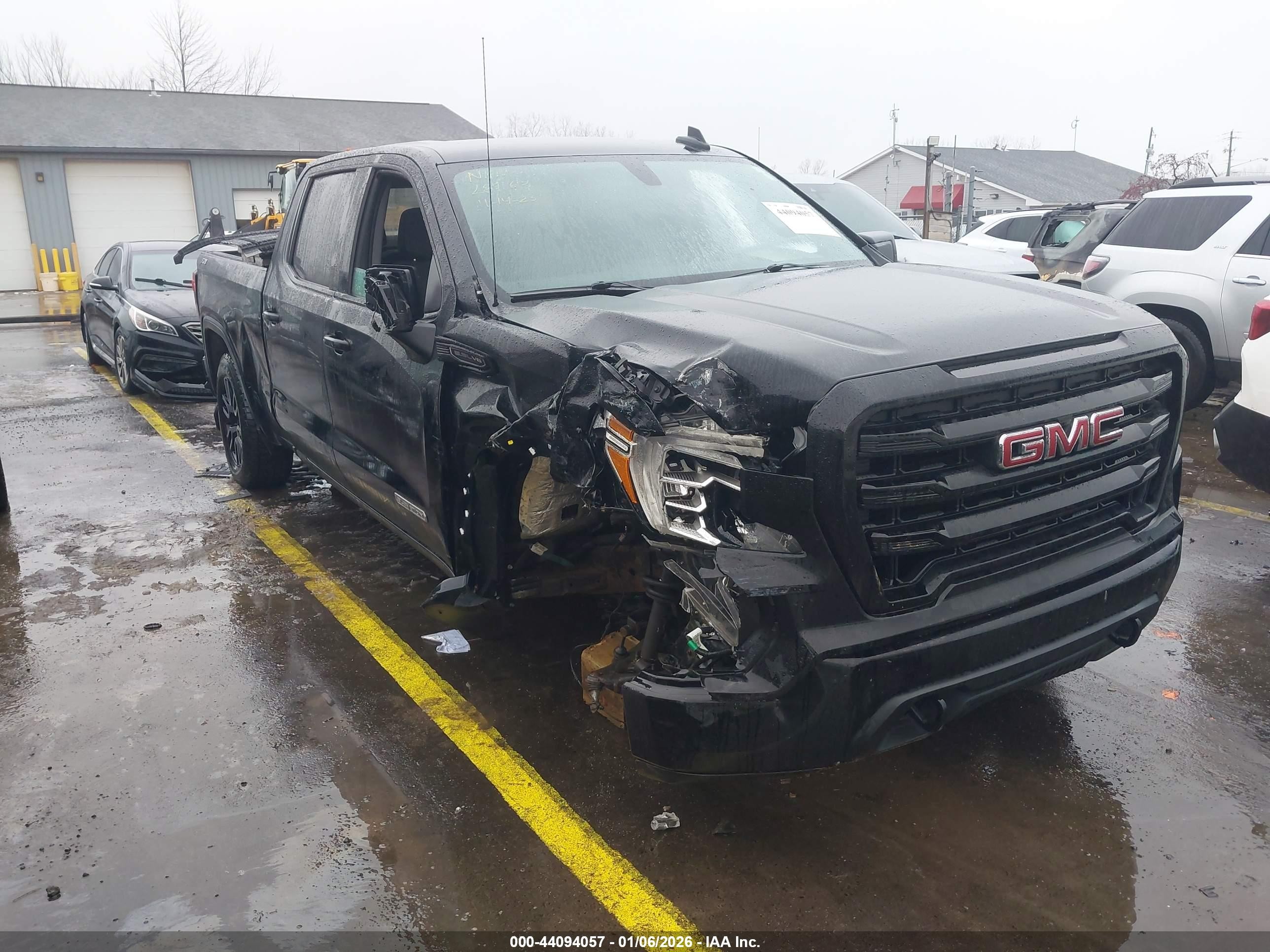 2019 GMC Sierra 1500 Elevation, VIN 1GTU9CED3KZ414098 — Front end