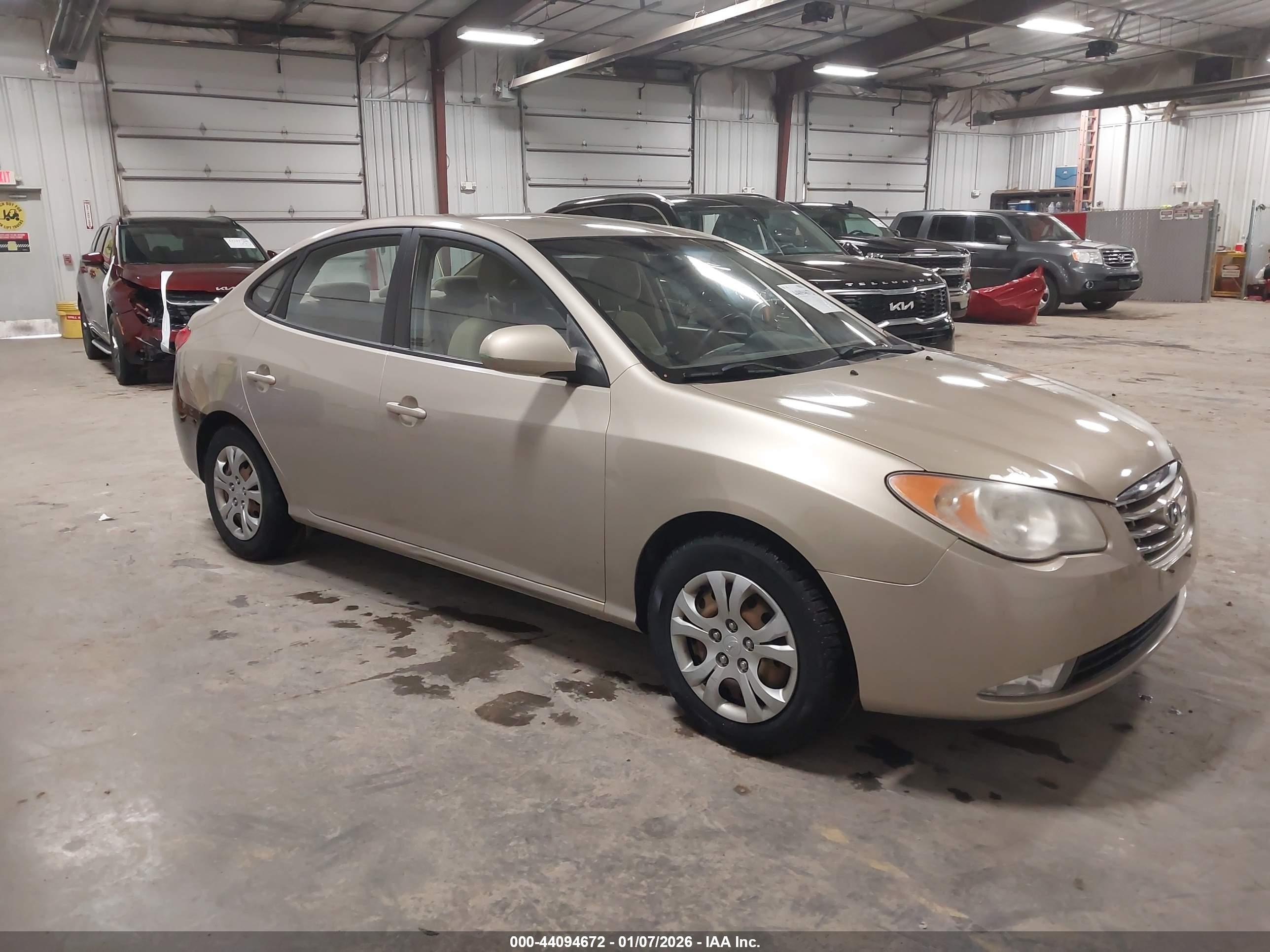 2010 Hyundai Elantra GLS, VIN KMHDU4AD5AU194447 — Front end