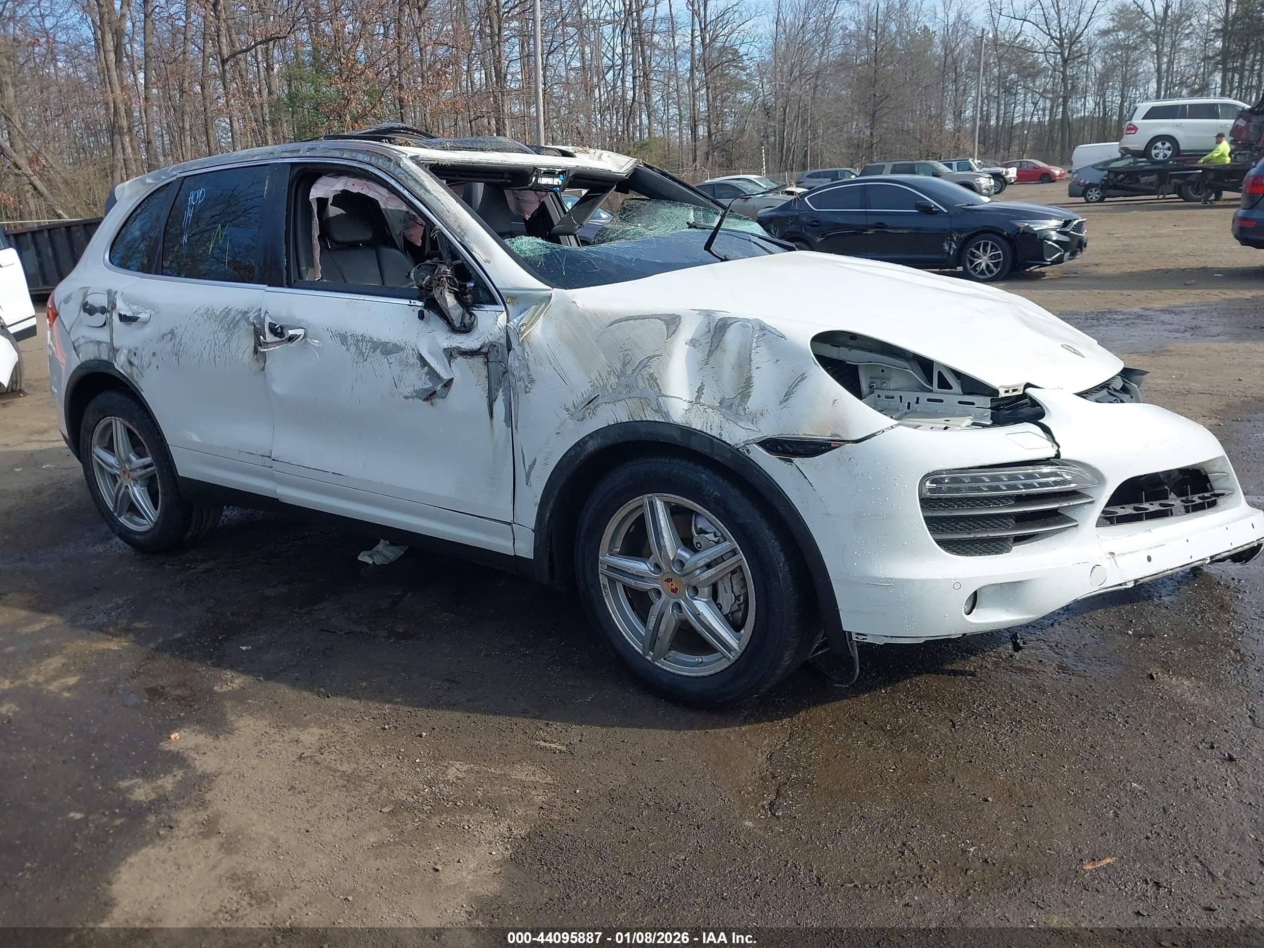 2014 Porsche Cayenne S, VIN WP1AB2A28ELA56556 — Rollover