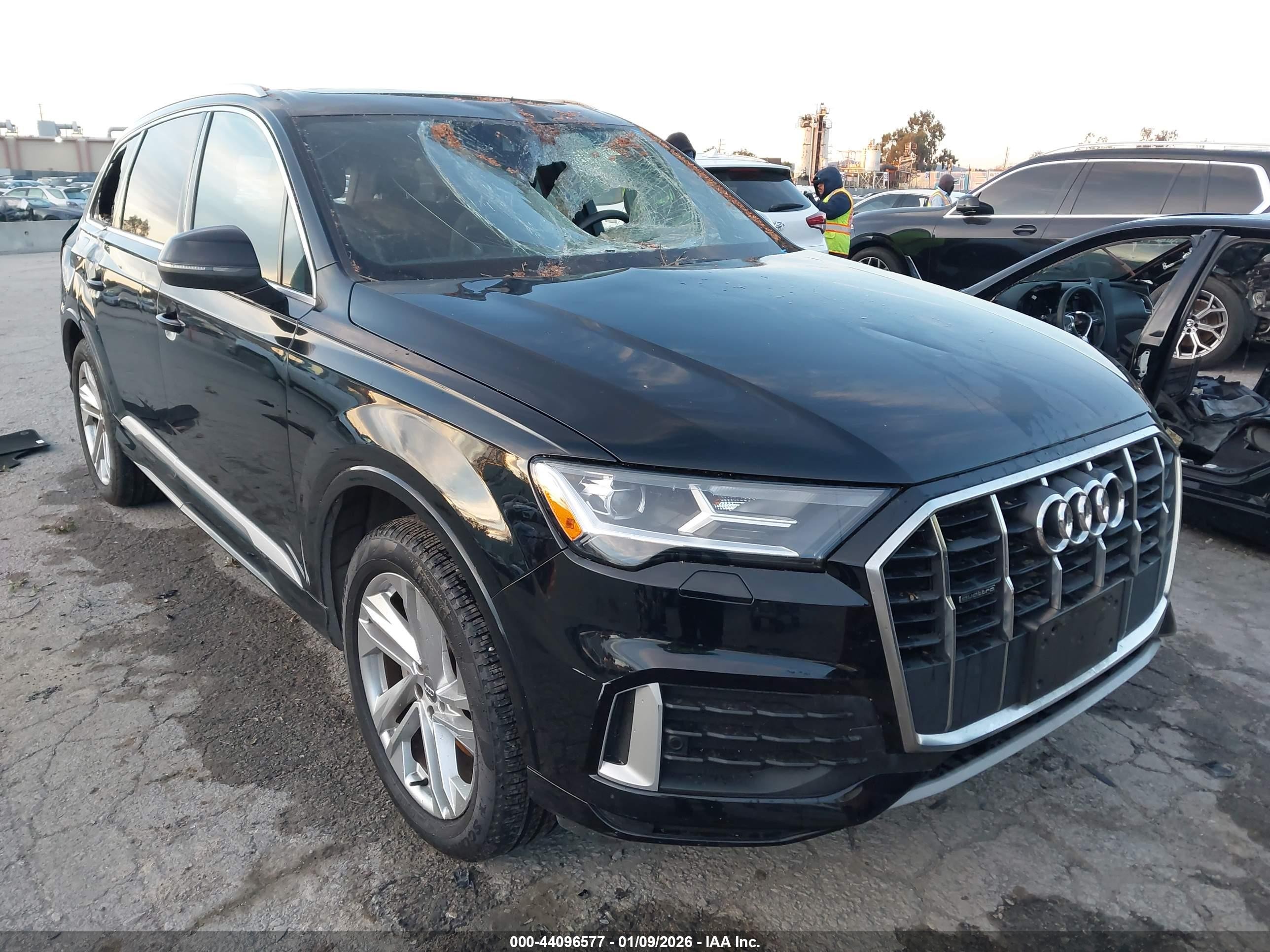 2020 Audi Q7 Premium, VIN WA1AJAF76LD008221 — Storm