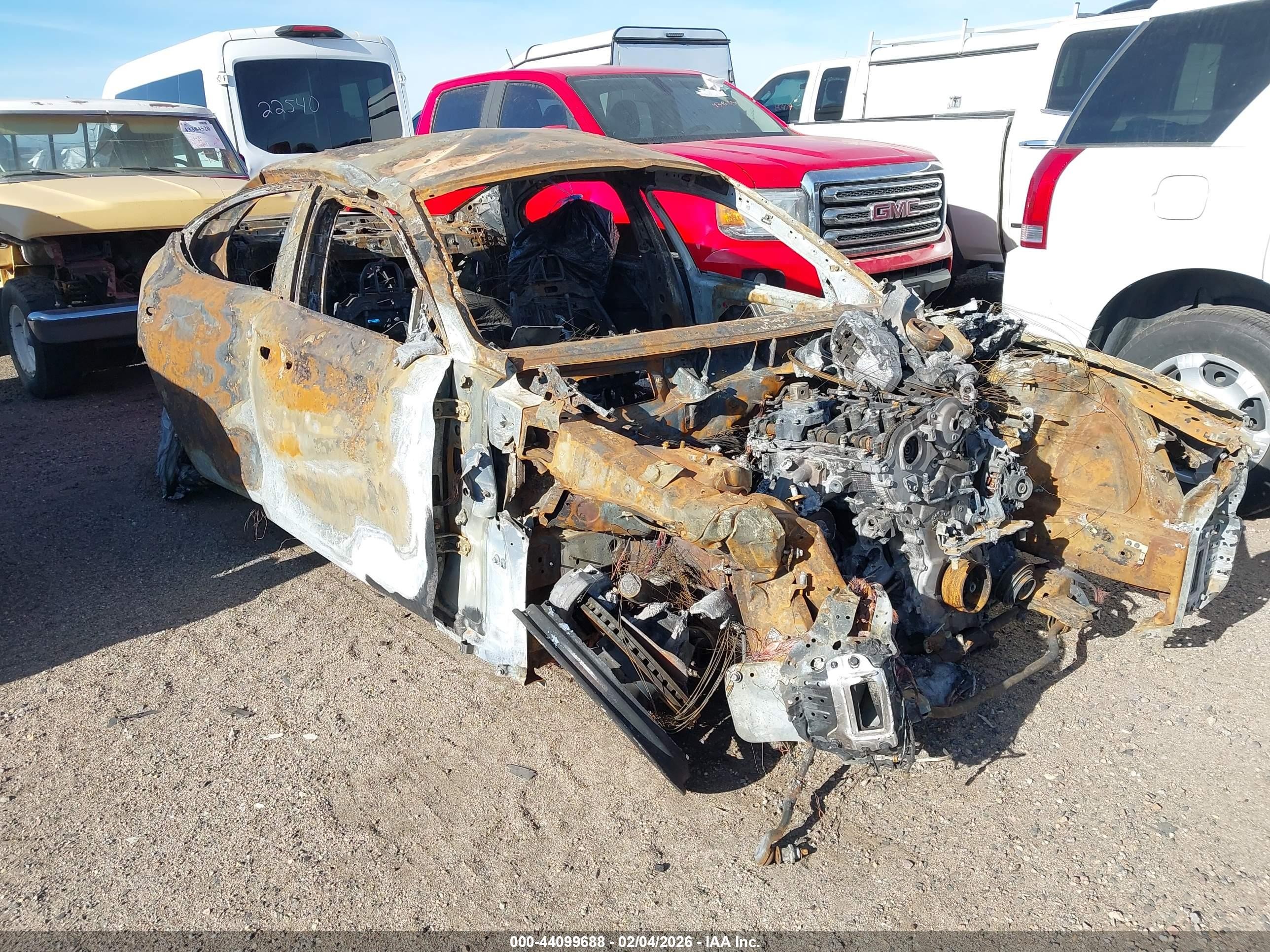 2025 Genesis G70 2.5T, VIN KMTG34SC3SU149522 — Burn